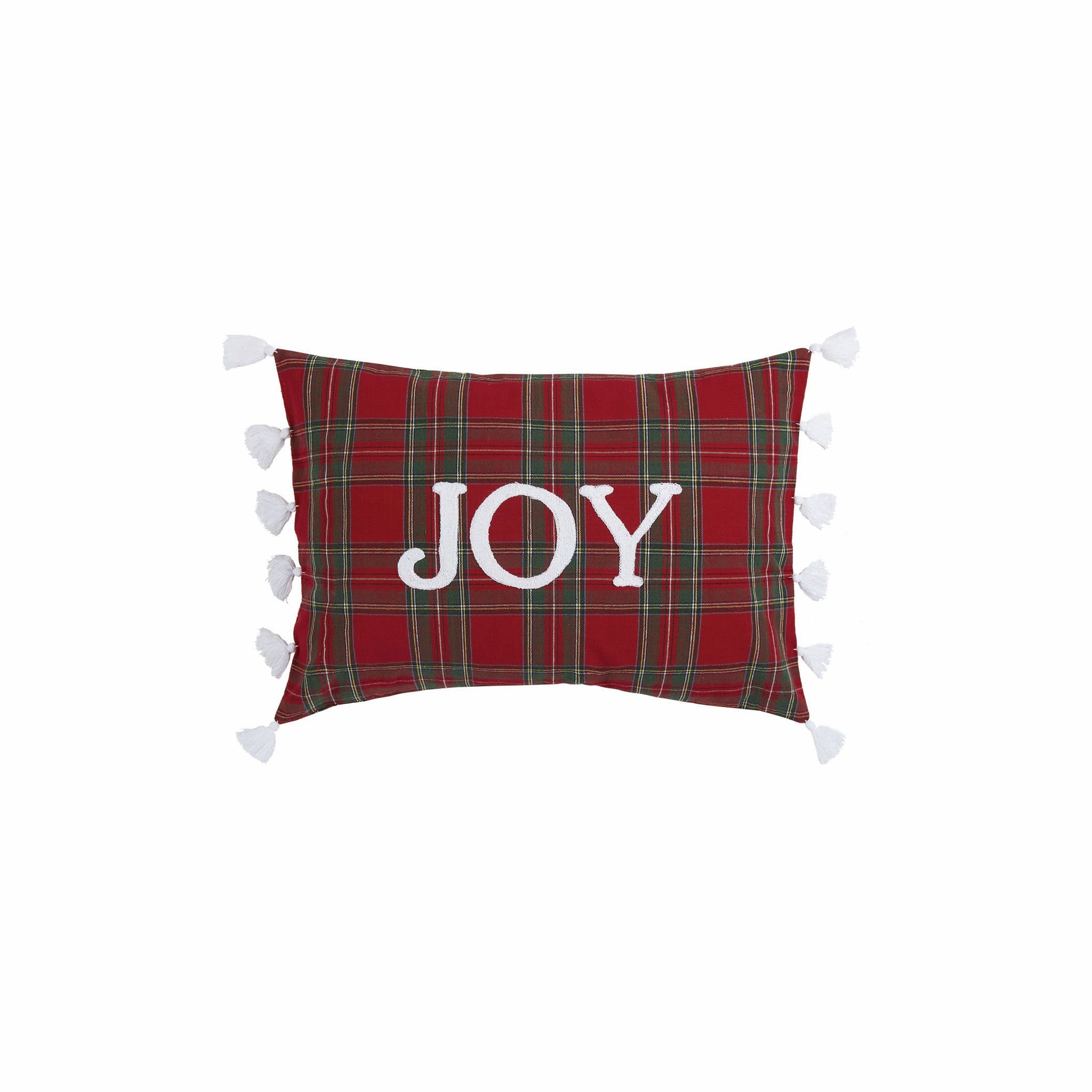 Tartan Joy Throw Pillow