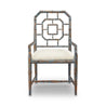Front View of the Harbin Chair on a White Background