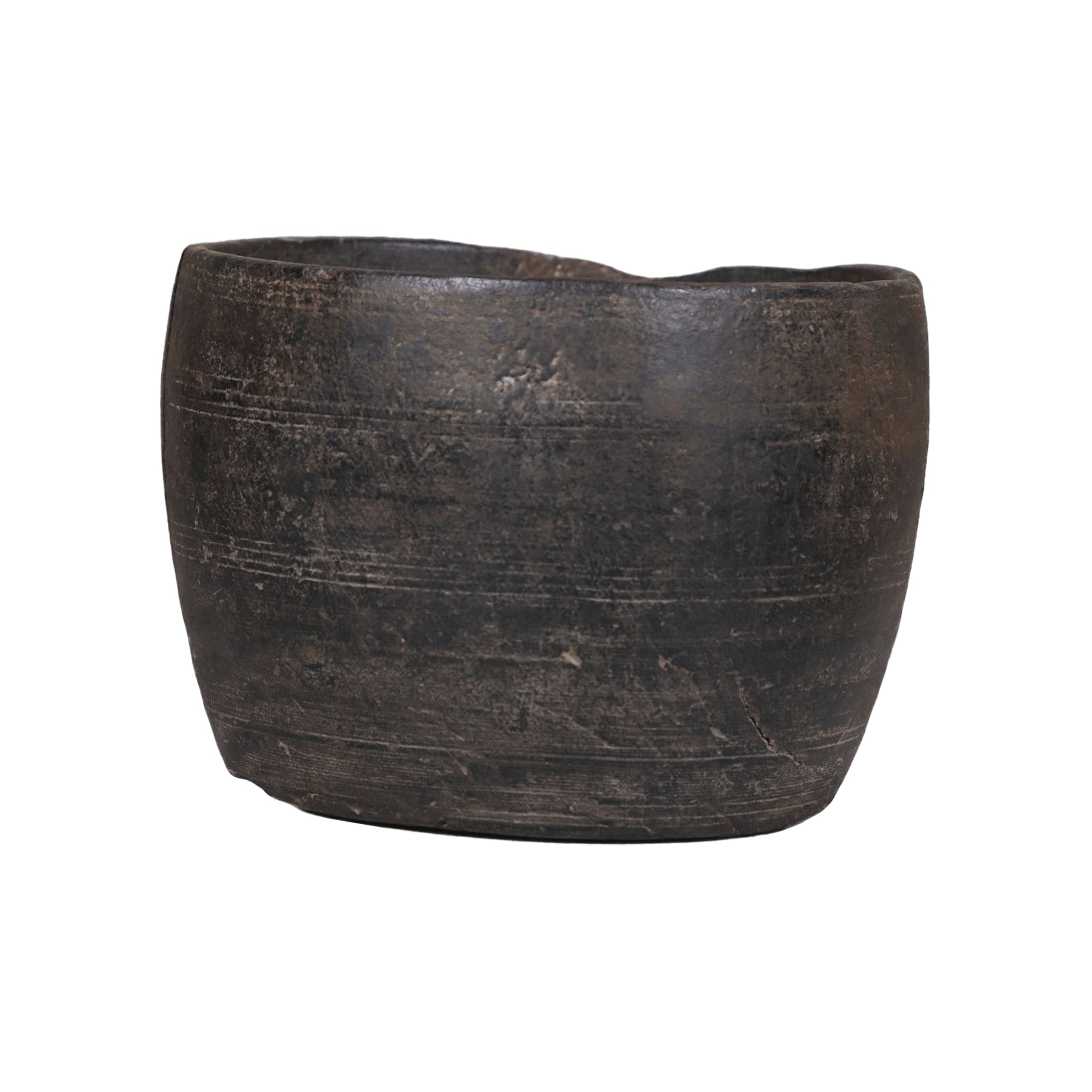 Aged Teakwood Vessel