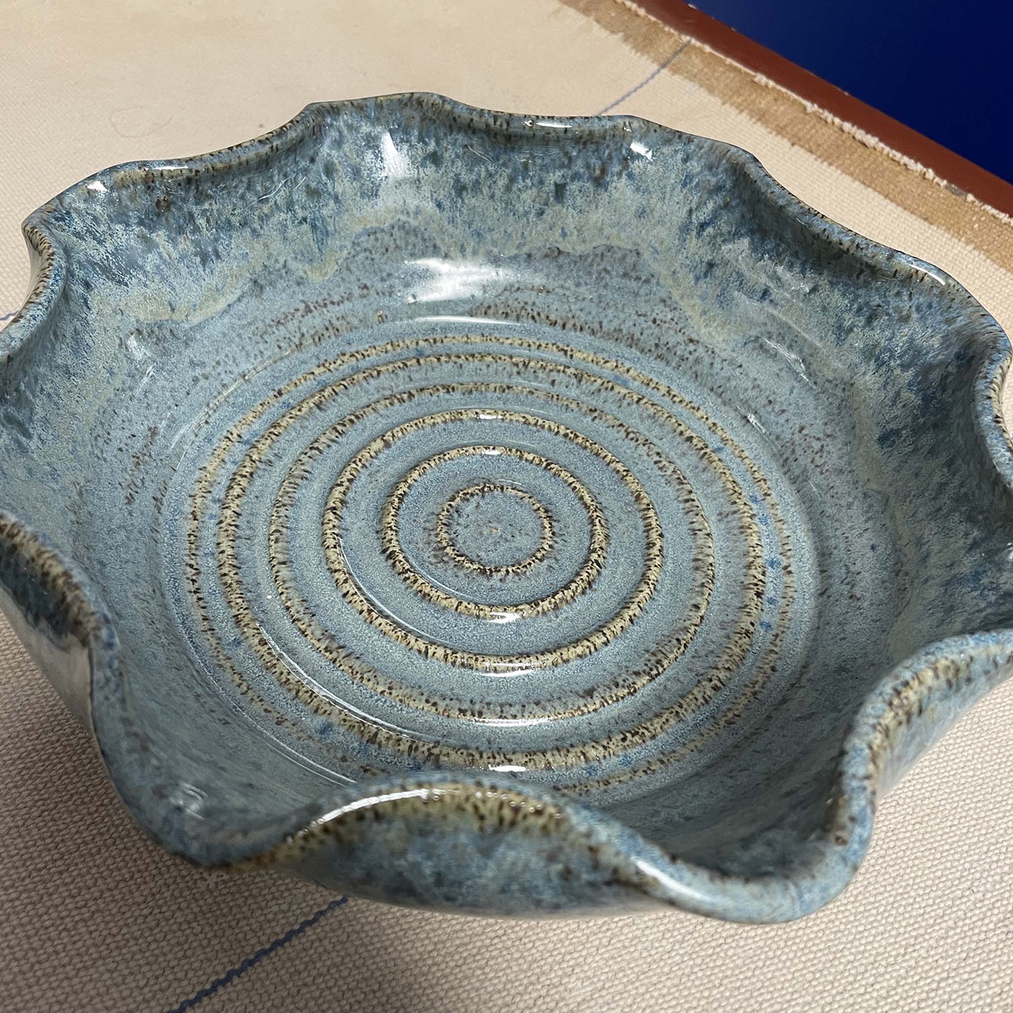 Aegean Fluted Bowl