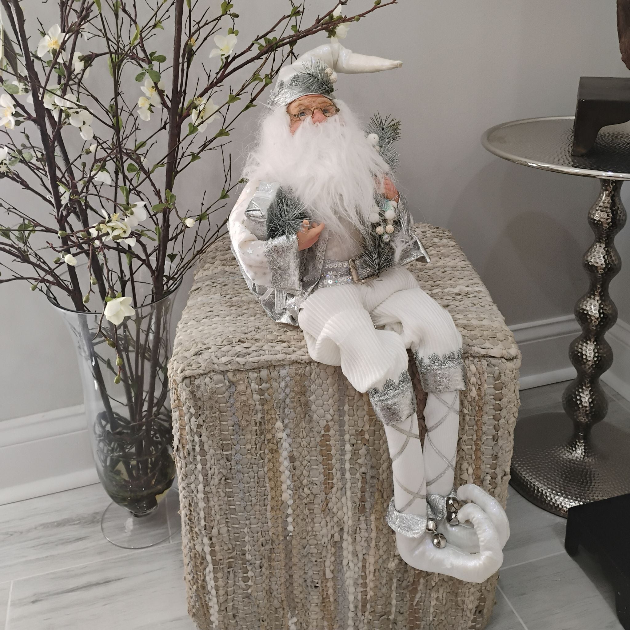 Eldric Felt Sitting Santa