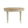 Gustavian Extension Table - Natural Full View with White Background
