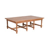 Barley Twist Coffee Table Rectangle Natural Full View