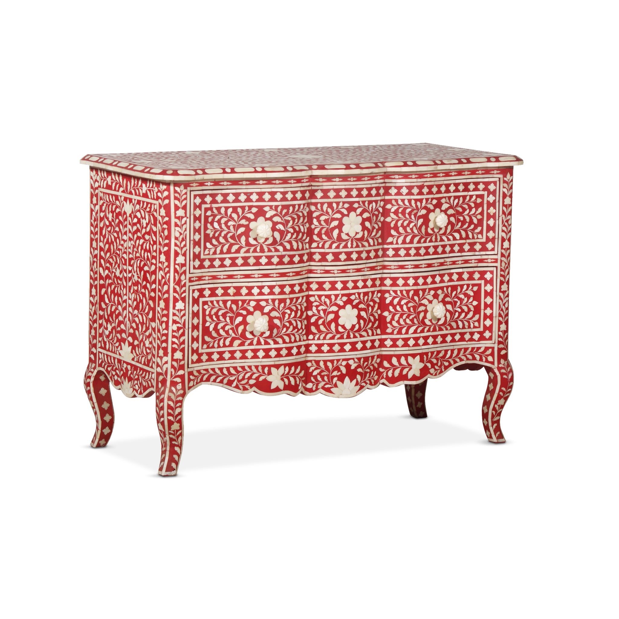 Rajasthani Floral Inlay Chest