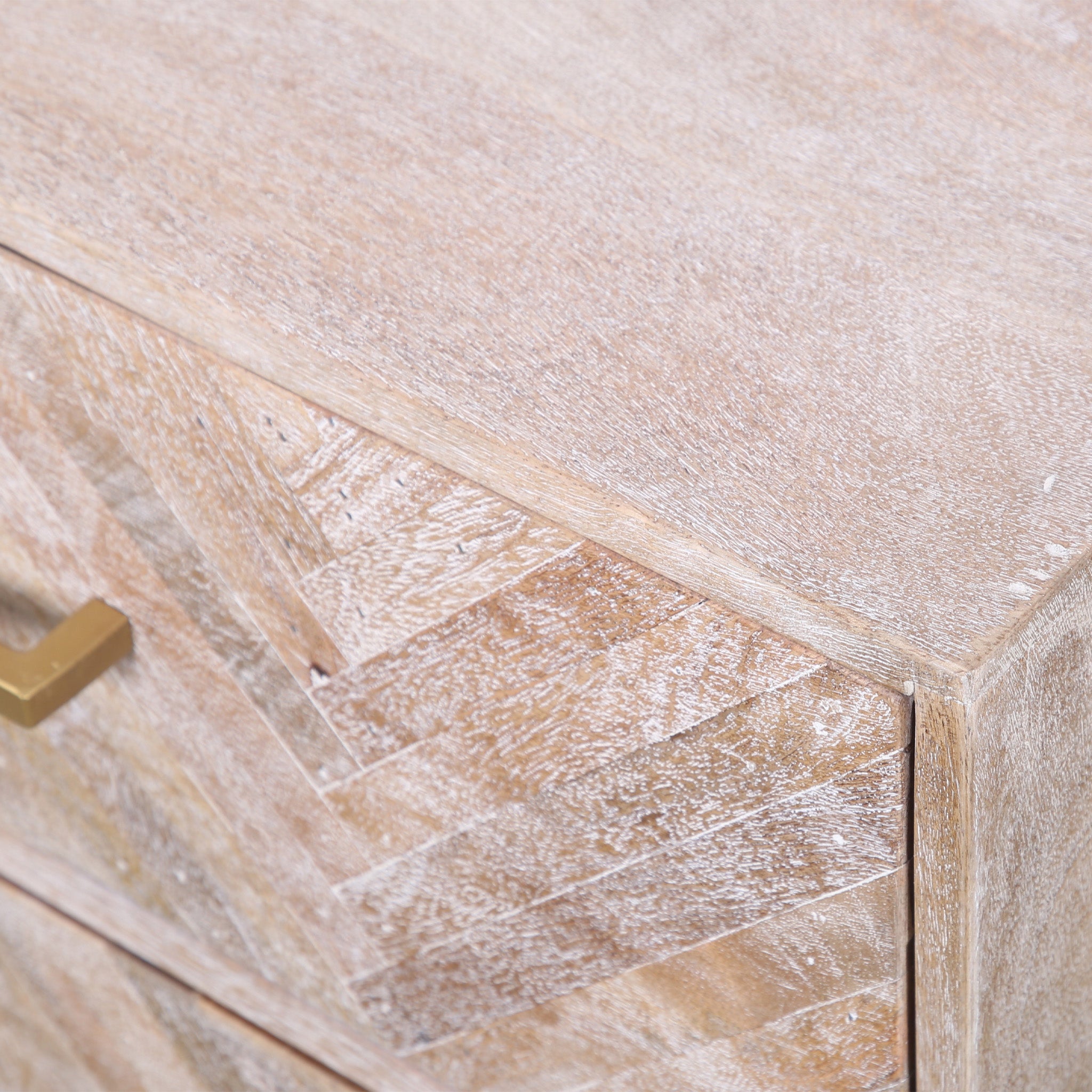 Modern Petite Herringbone Chest