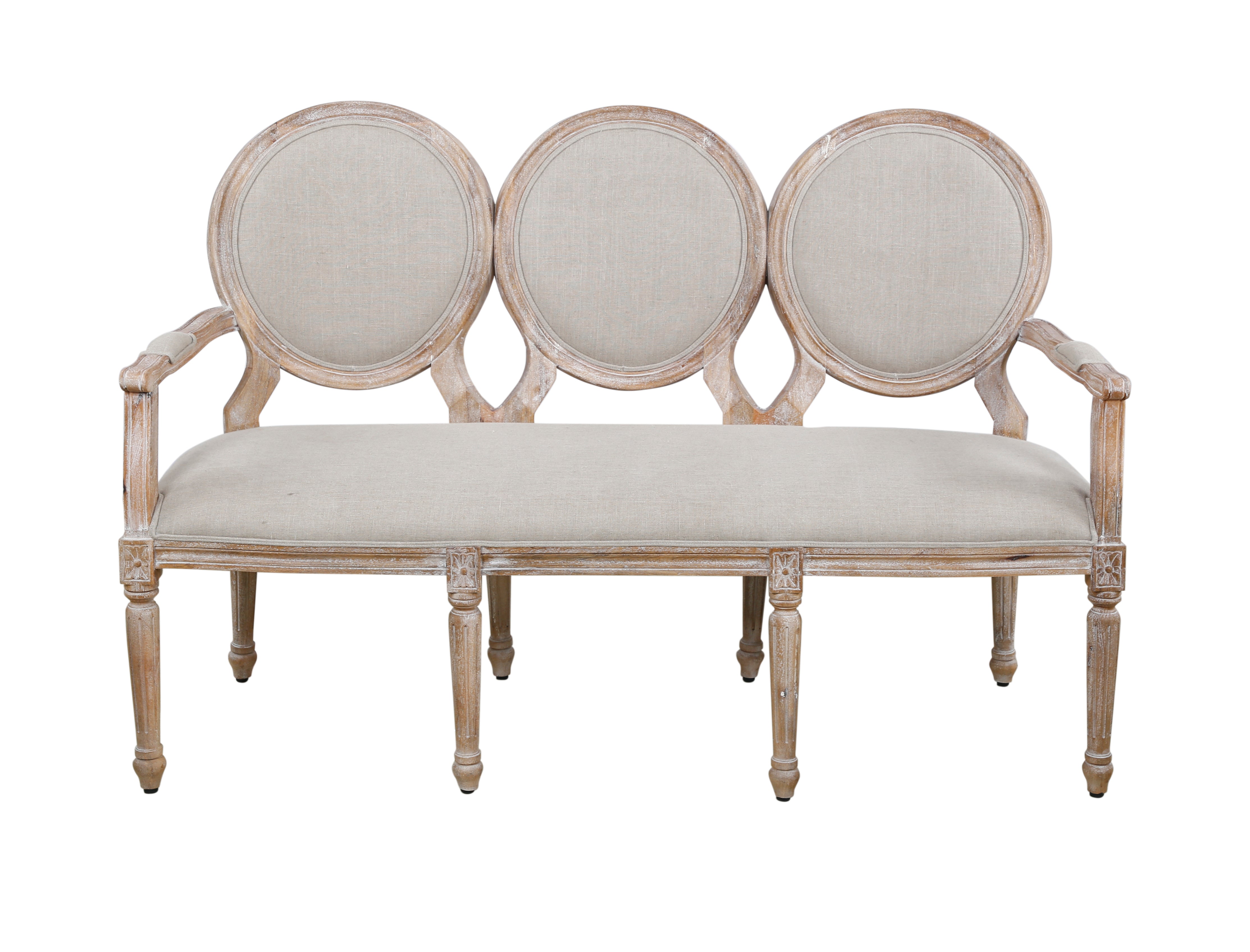 Louis XVI Three Seater Settee