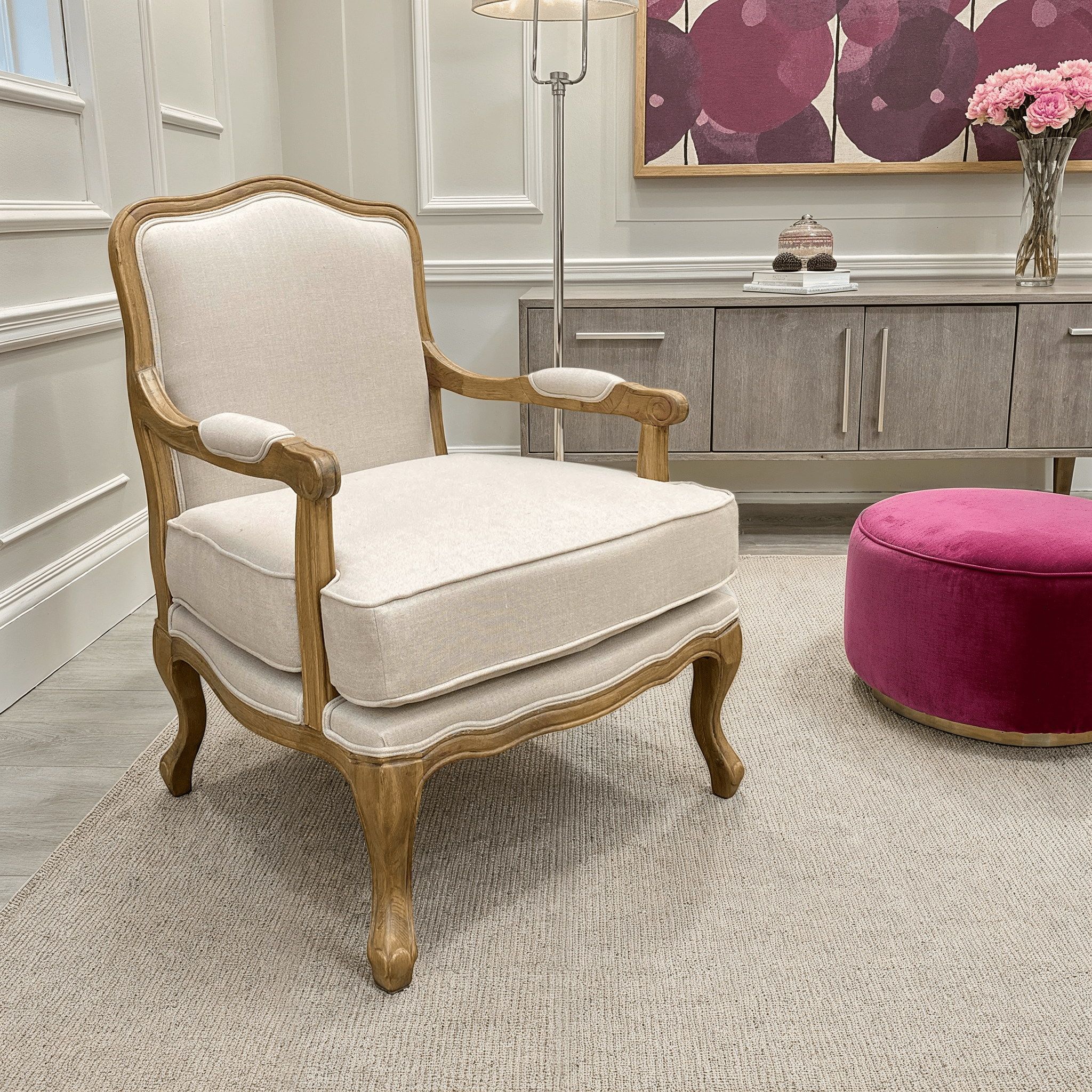 Villandry Arm Chair - Wisteria