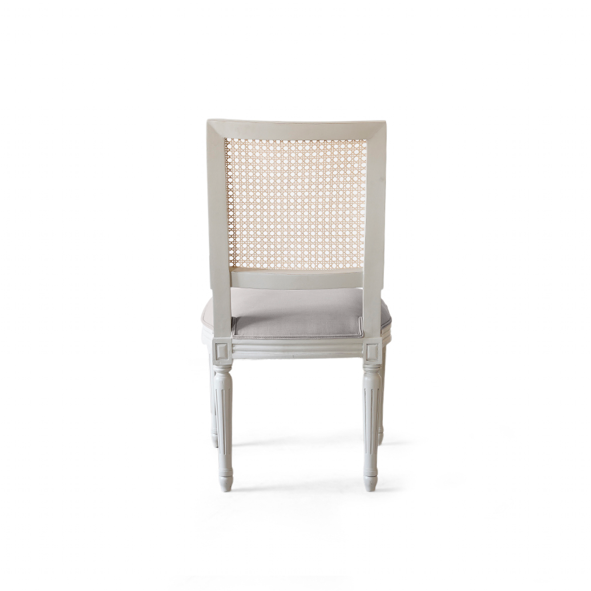 Gustavian Cane Back Side Chair - Set of 2