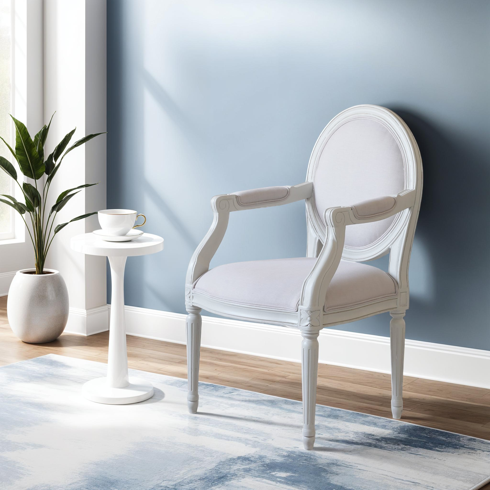 Gustavian Revival Arm Chair