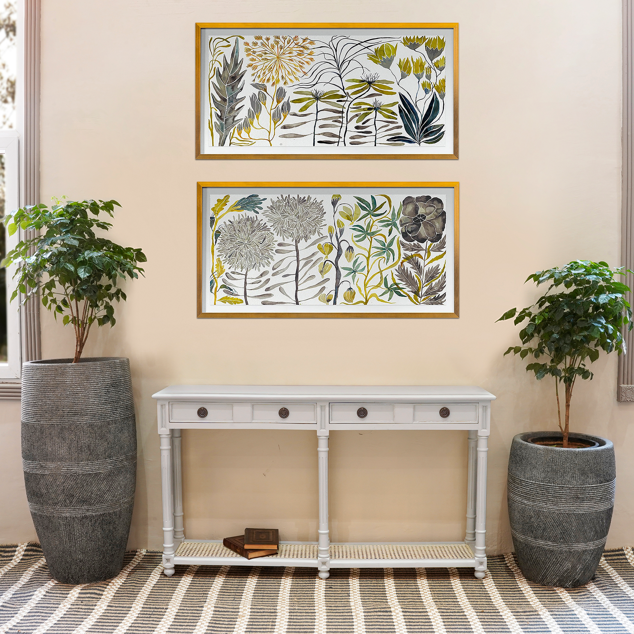 Gustavian Narrow Console