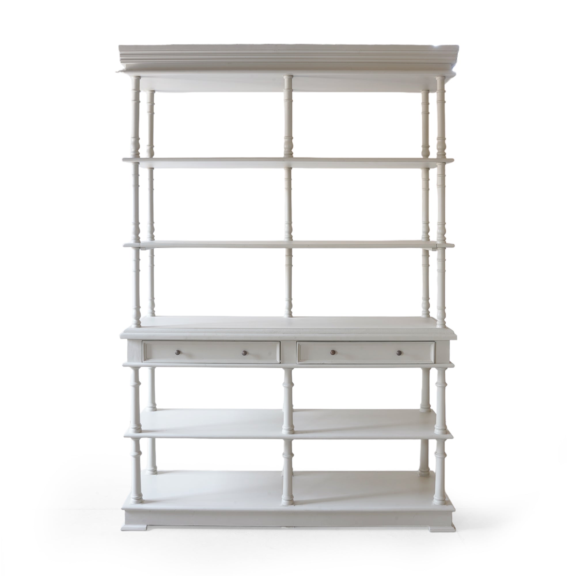 Gustavian Open Shelf Unit