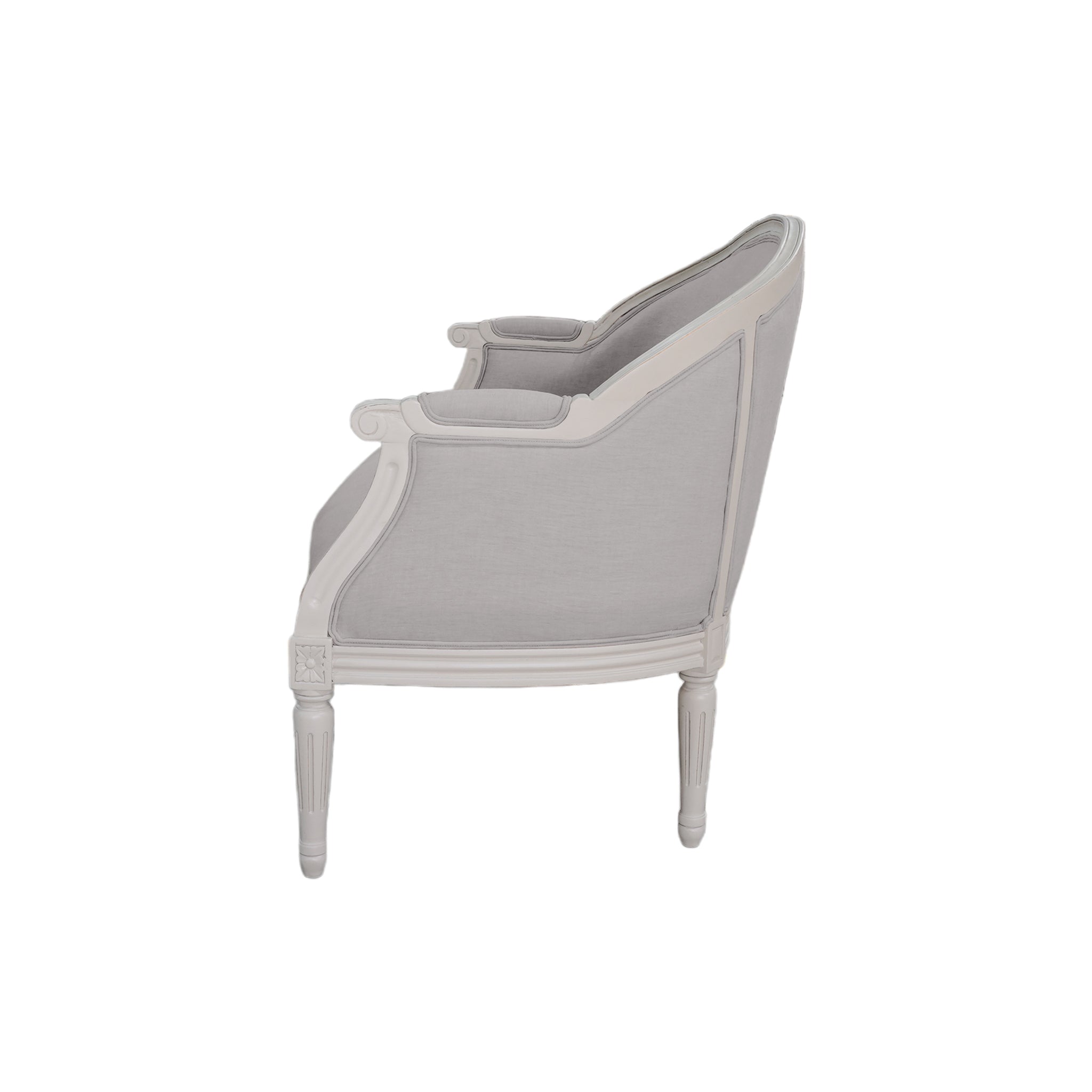 Gustavian Classic Barrel Loveseat