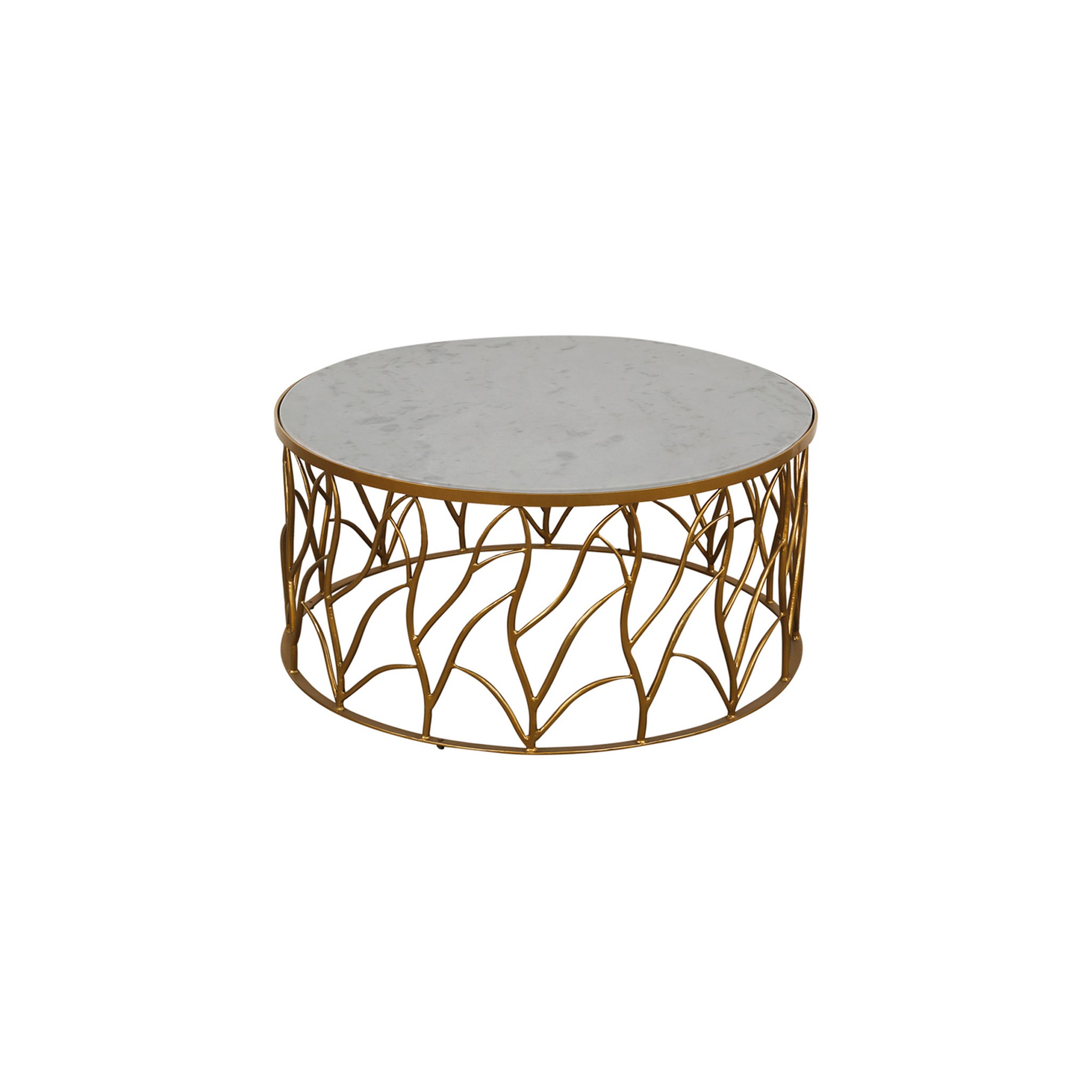 Monet Gold & Marble Coffee Table