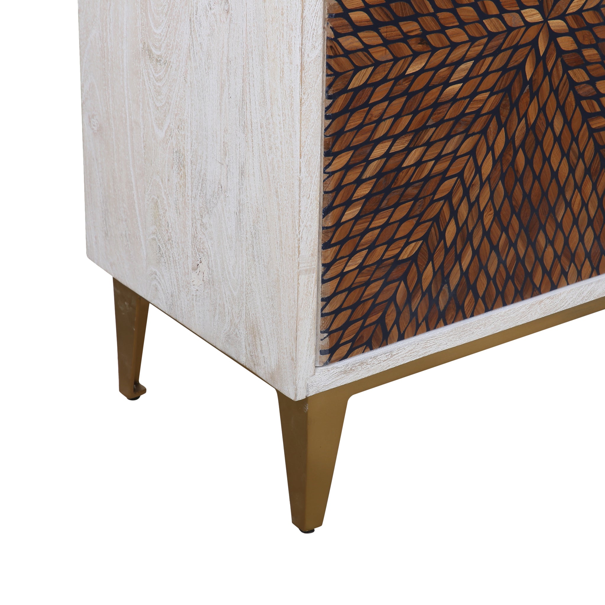 Capiz Starburst Inlay Sideboard