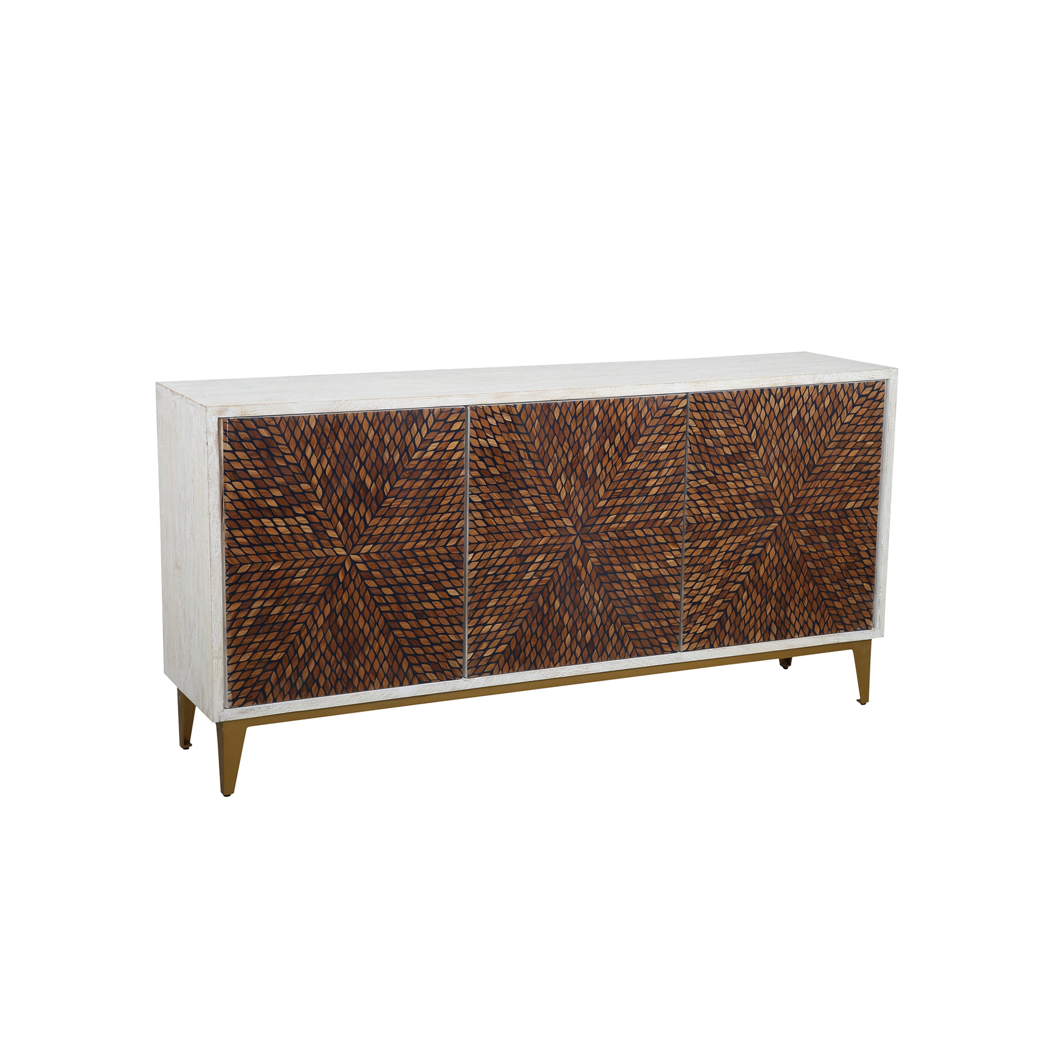Capiz Starburst Inlay Sideboard