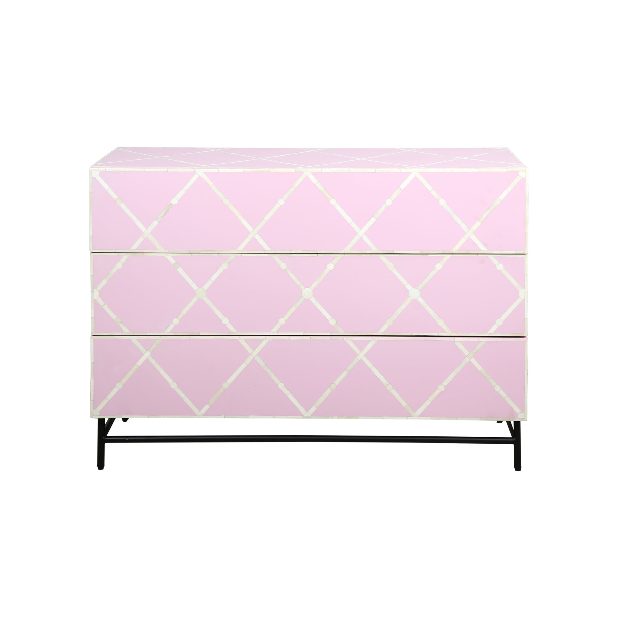 Soraya Lattice Inlay Chest