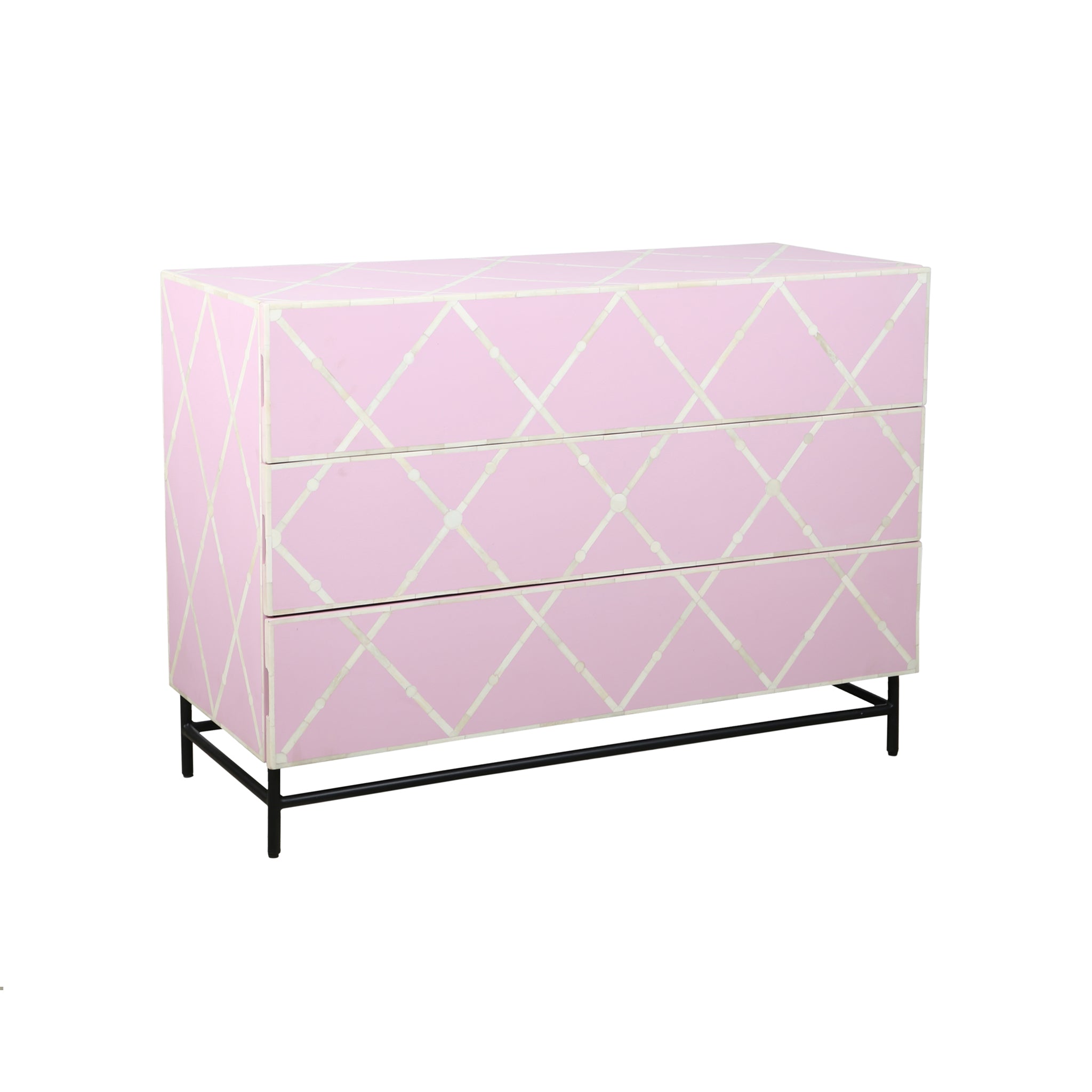 Soraya Lattice Inlay Chest
