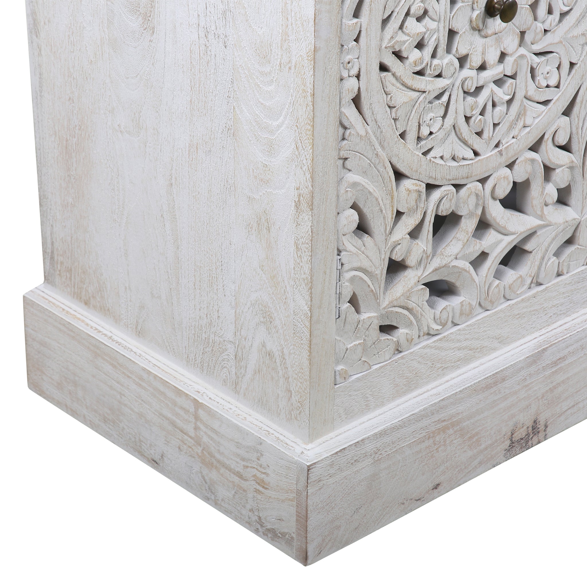 Anjula Carved Wood Sideboard