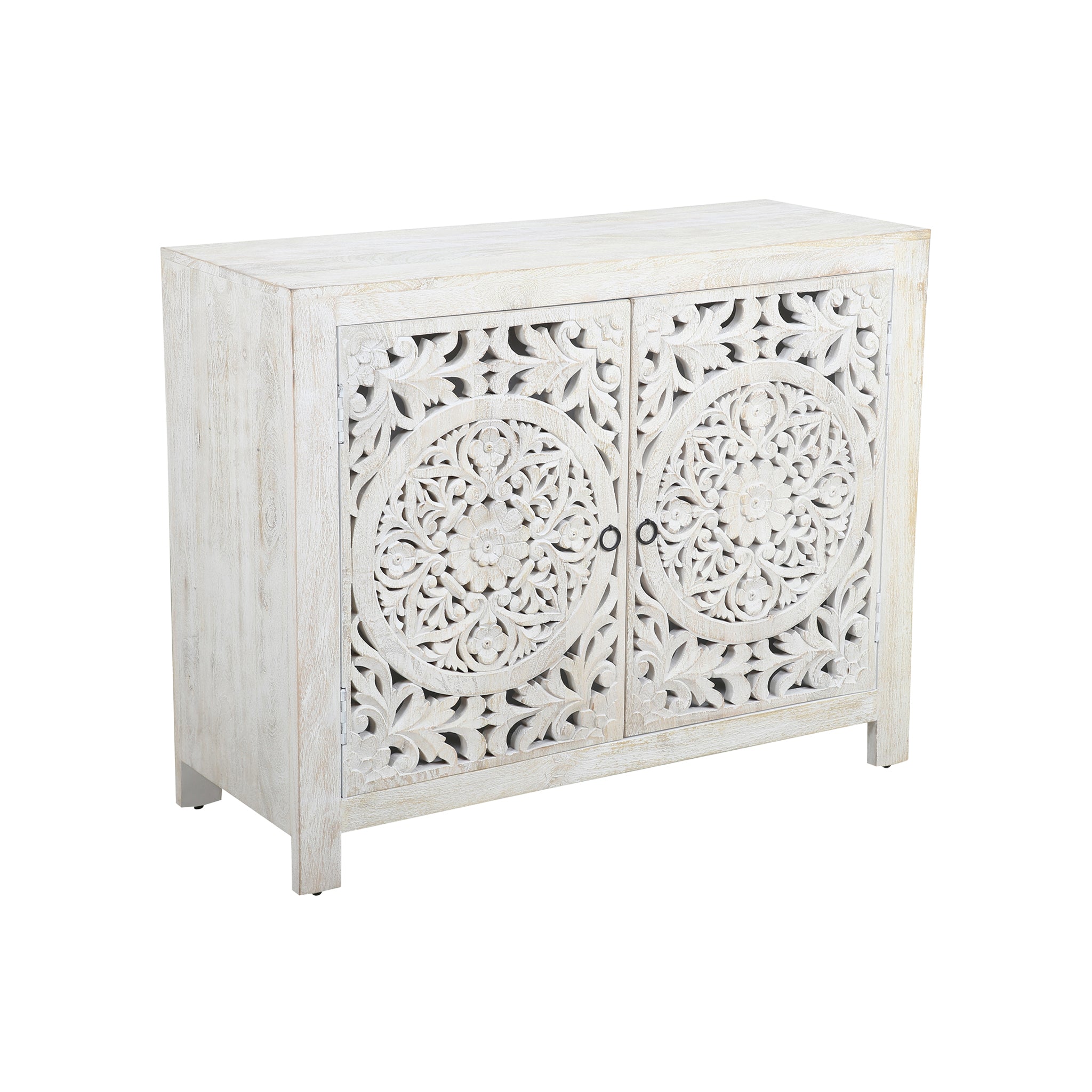Neroli Carved Wood Cabinet