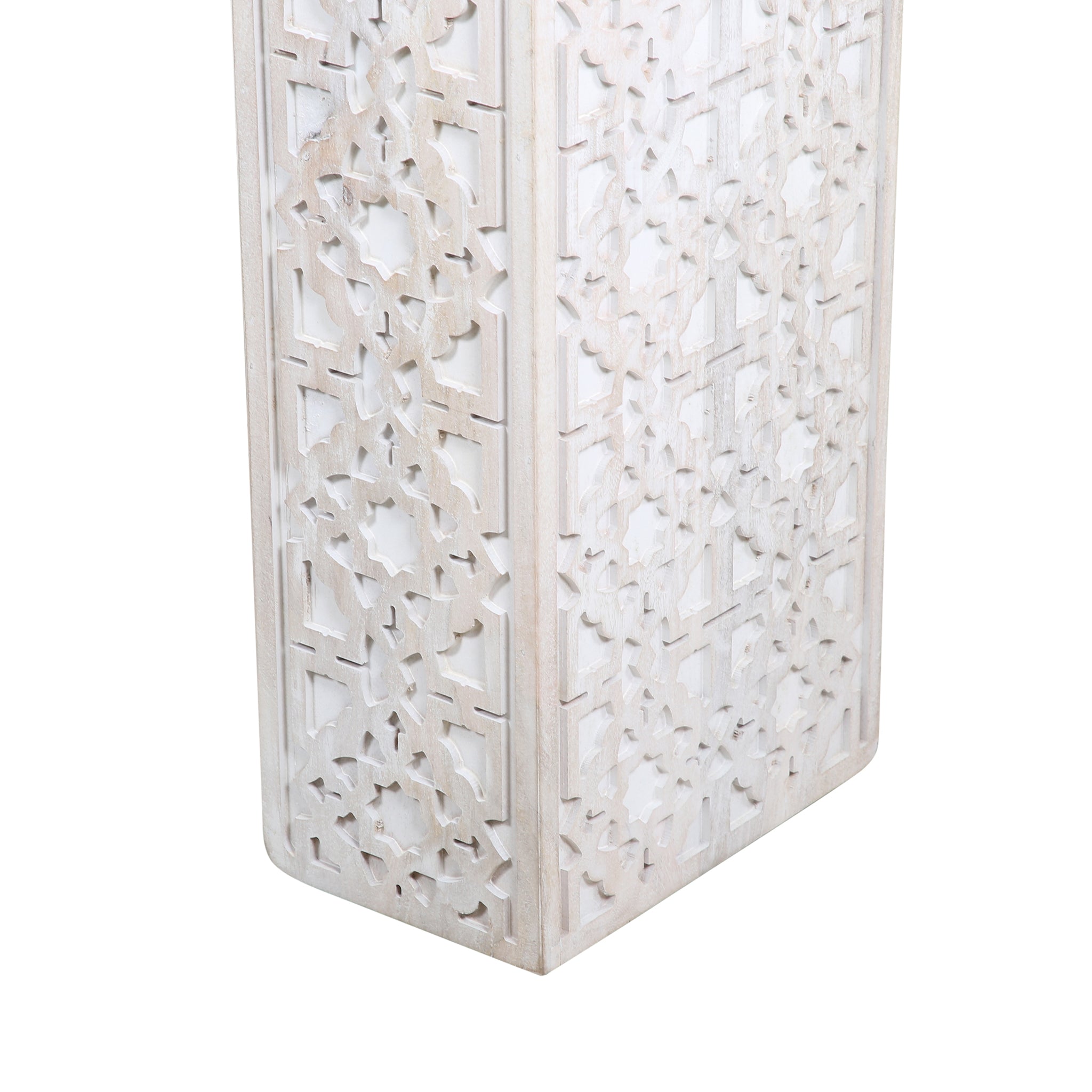 Samirah Carved Wood Console - Wisteria
