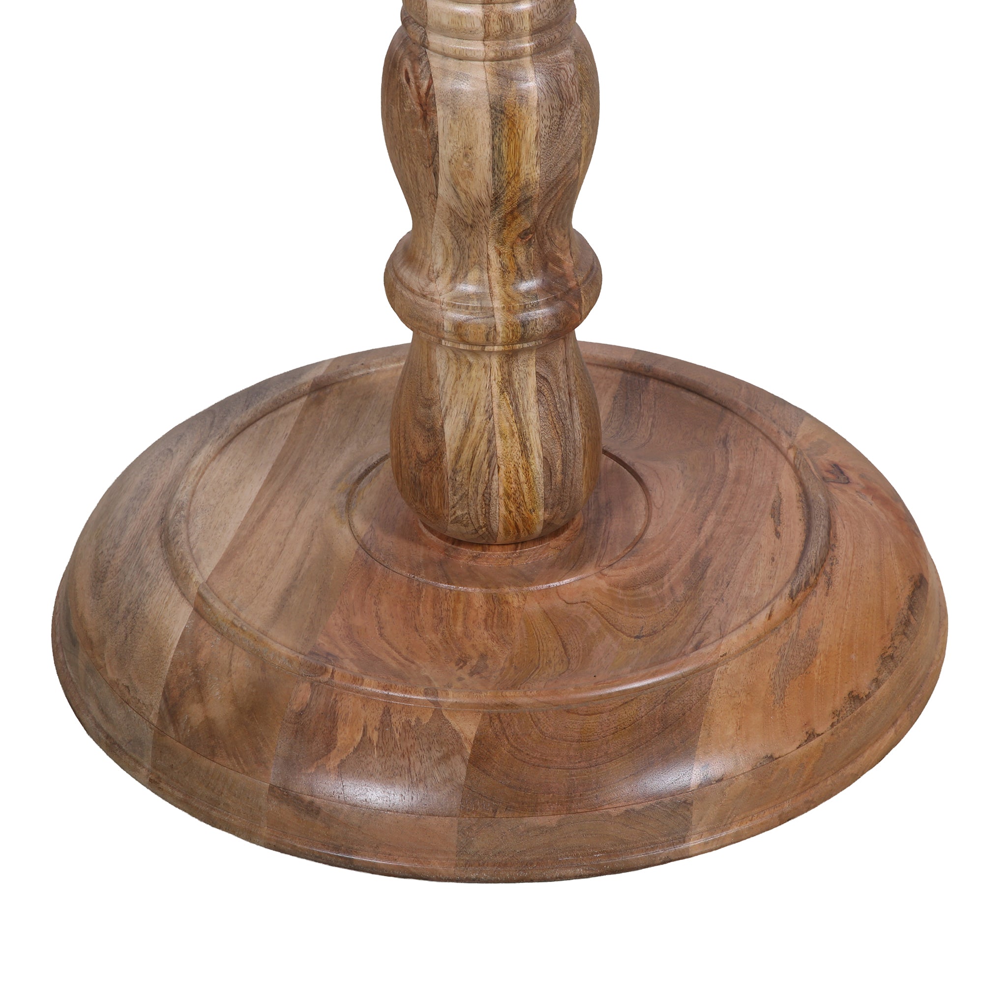 Brinley Reclaimed Wood Pedestal Table - Wisteria