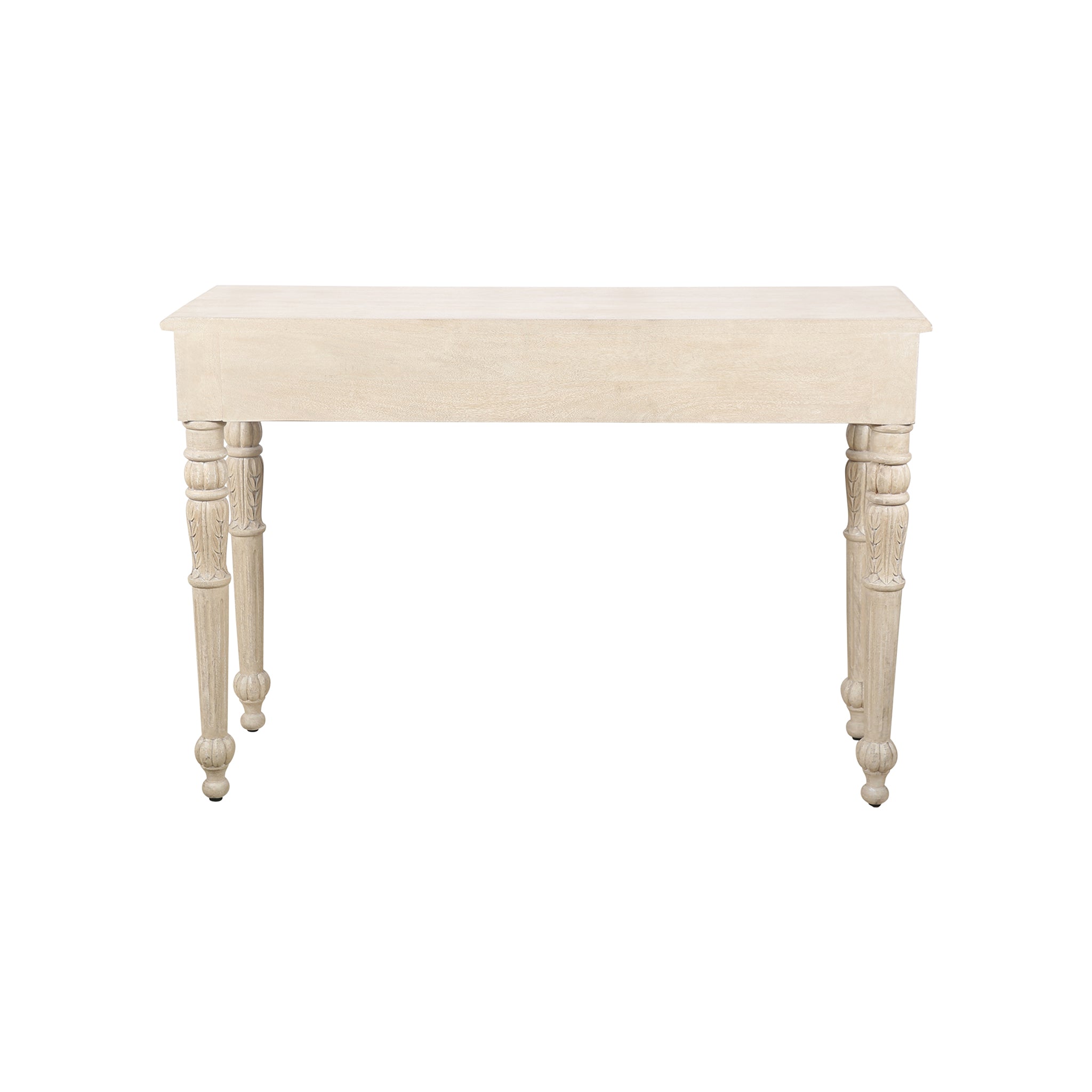 Udaipur Carved Wood Console Table