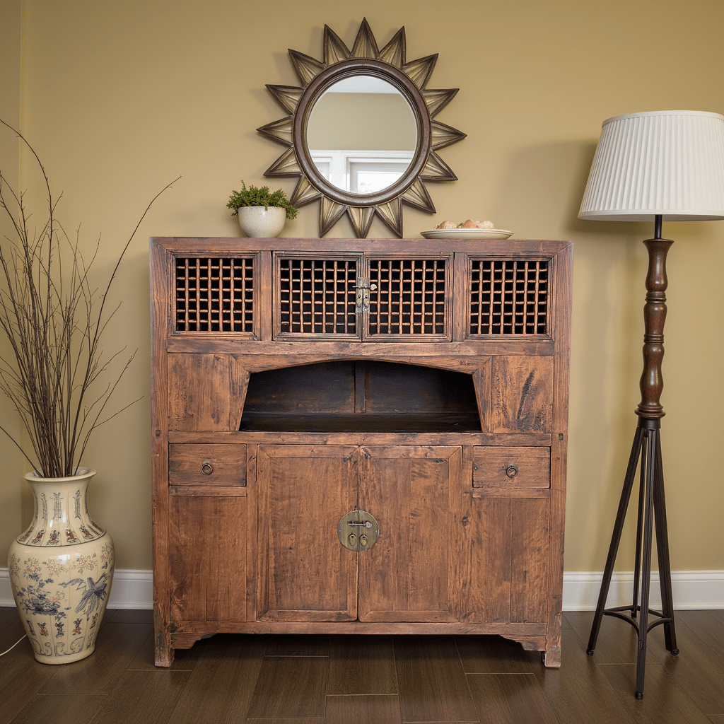 Renshu Show Cabinet - Wisteria