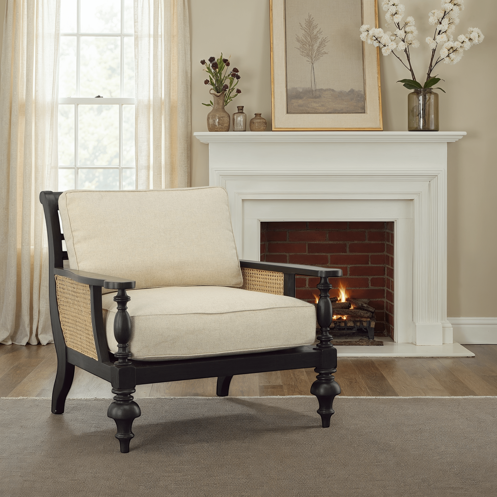 Clarendon Occasional Chair - Wisteria
