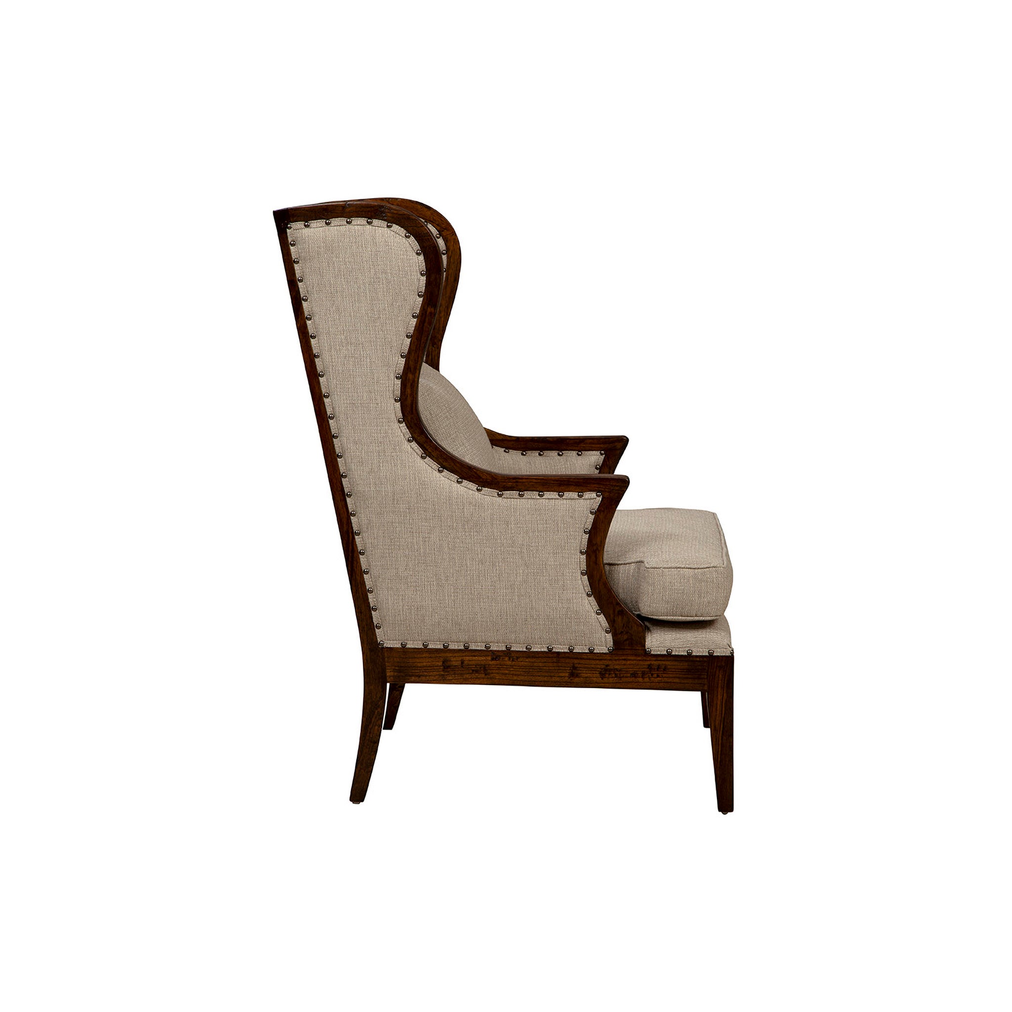 Savanna Hide Wingback Chair