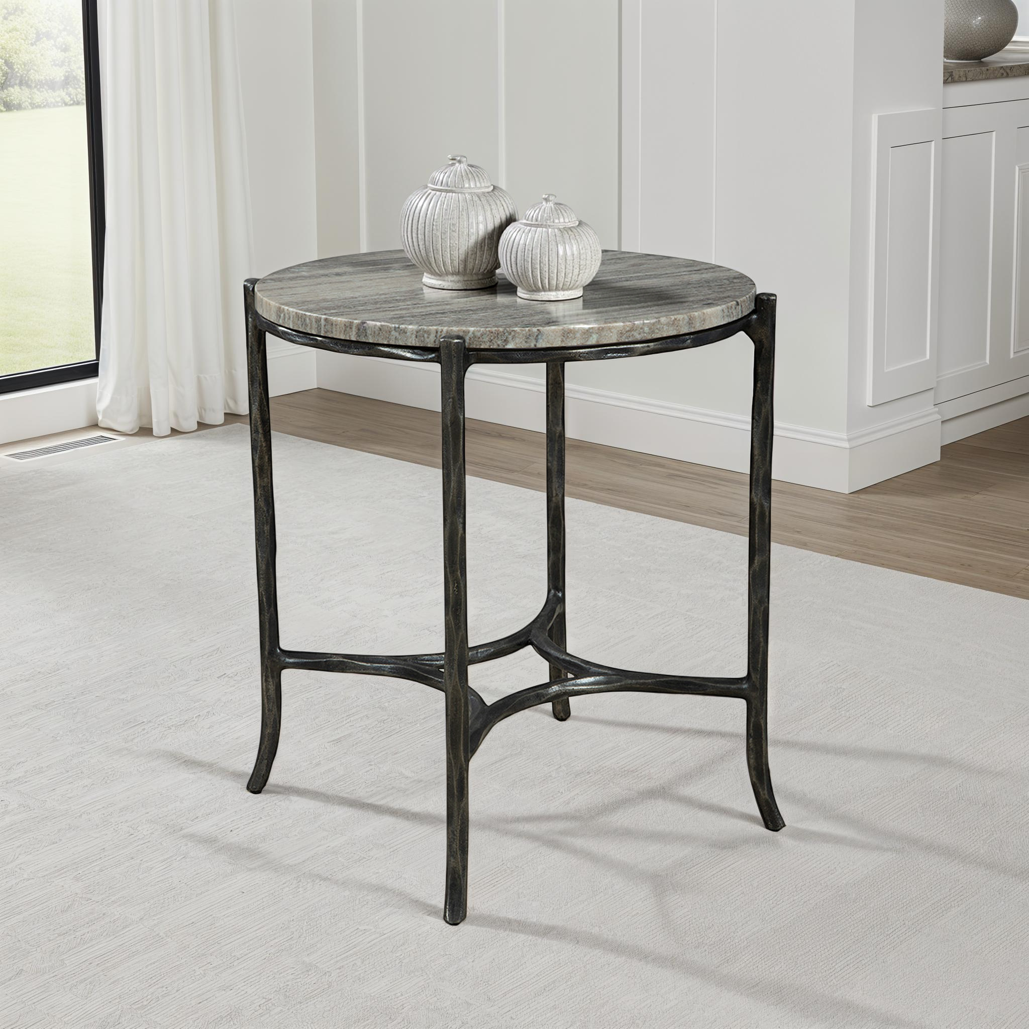 Ravenna Marble Side Table
