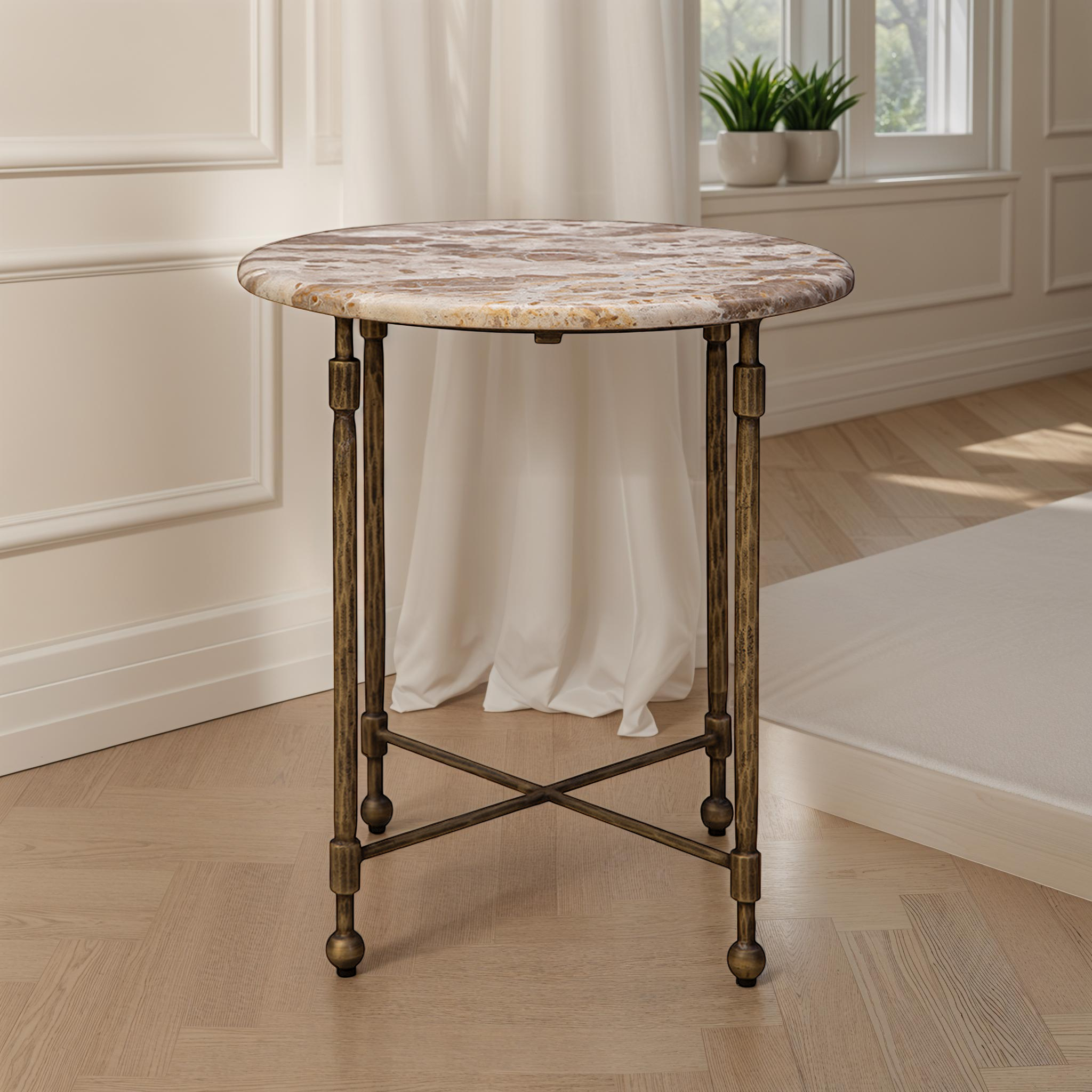 Maeve Marble Side Table