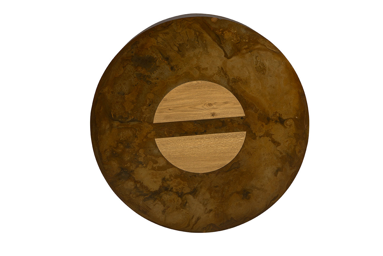 Samara Brass Inlay Coffee Table