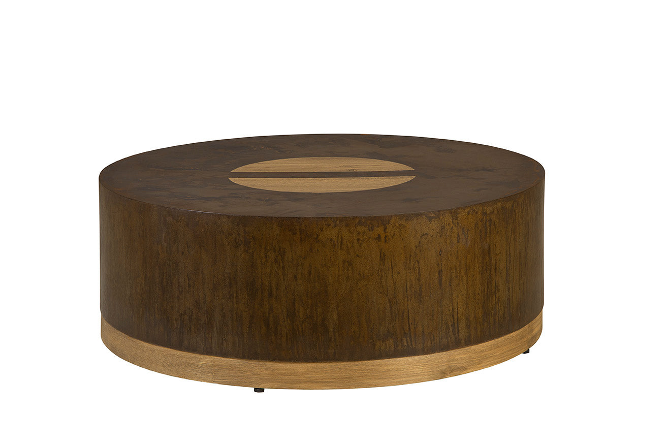 Samara Brass Inlay Coffee Table