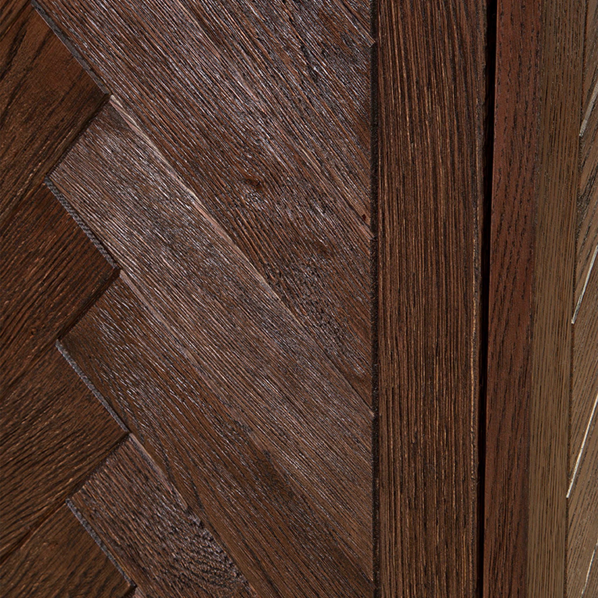 Dublin Herringbone Wood Sideboard