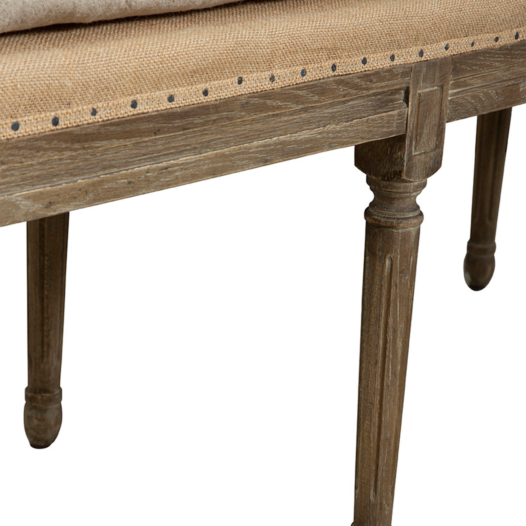 Avignon Linen Bench