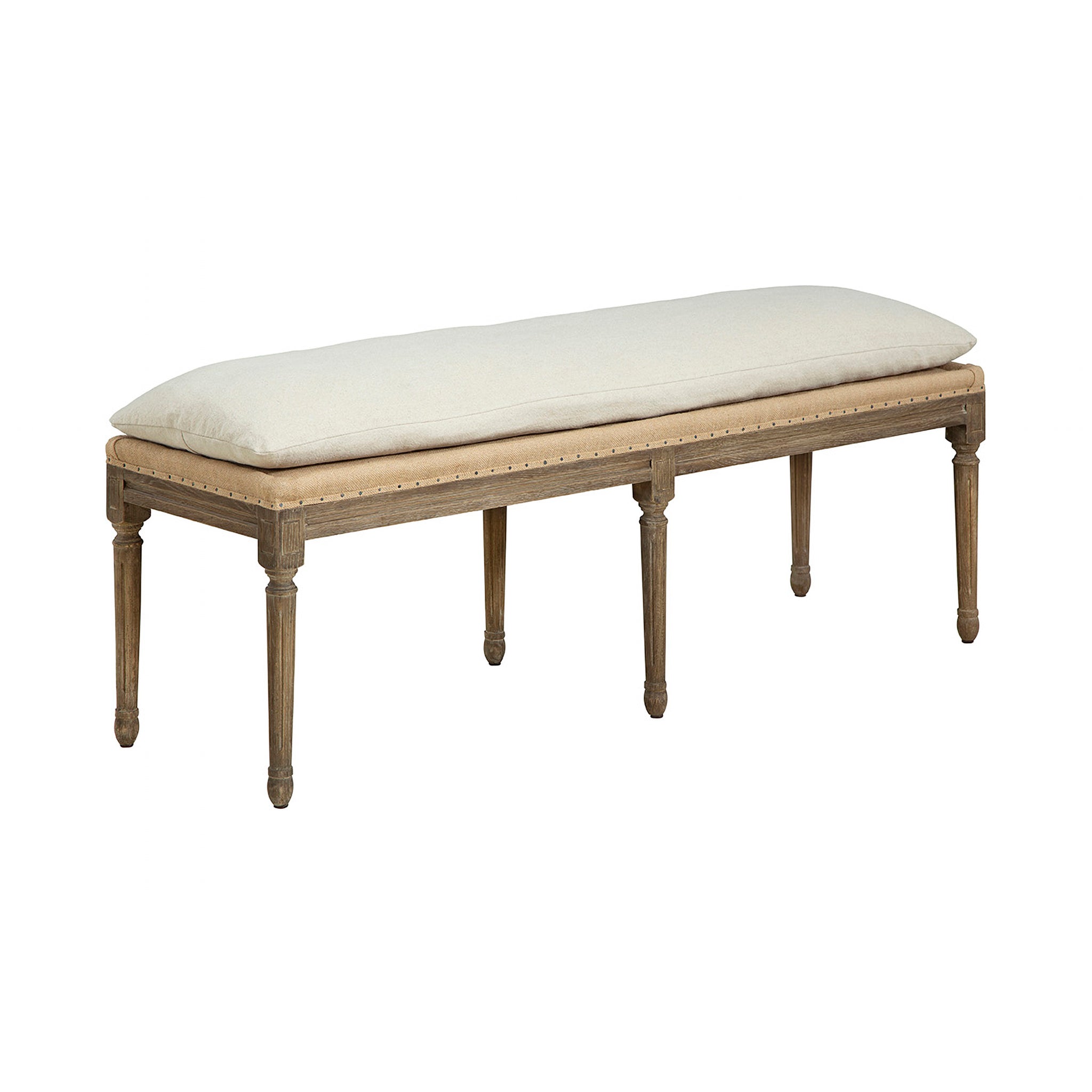 Avignon Linen Bench