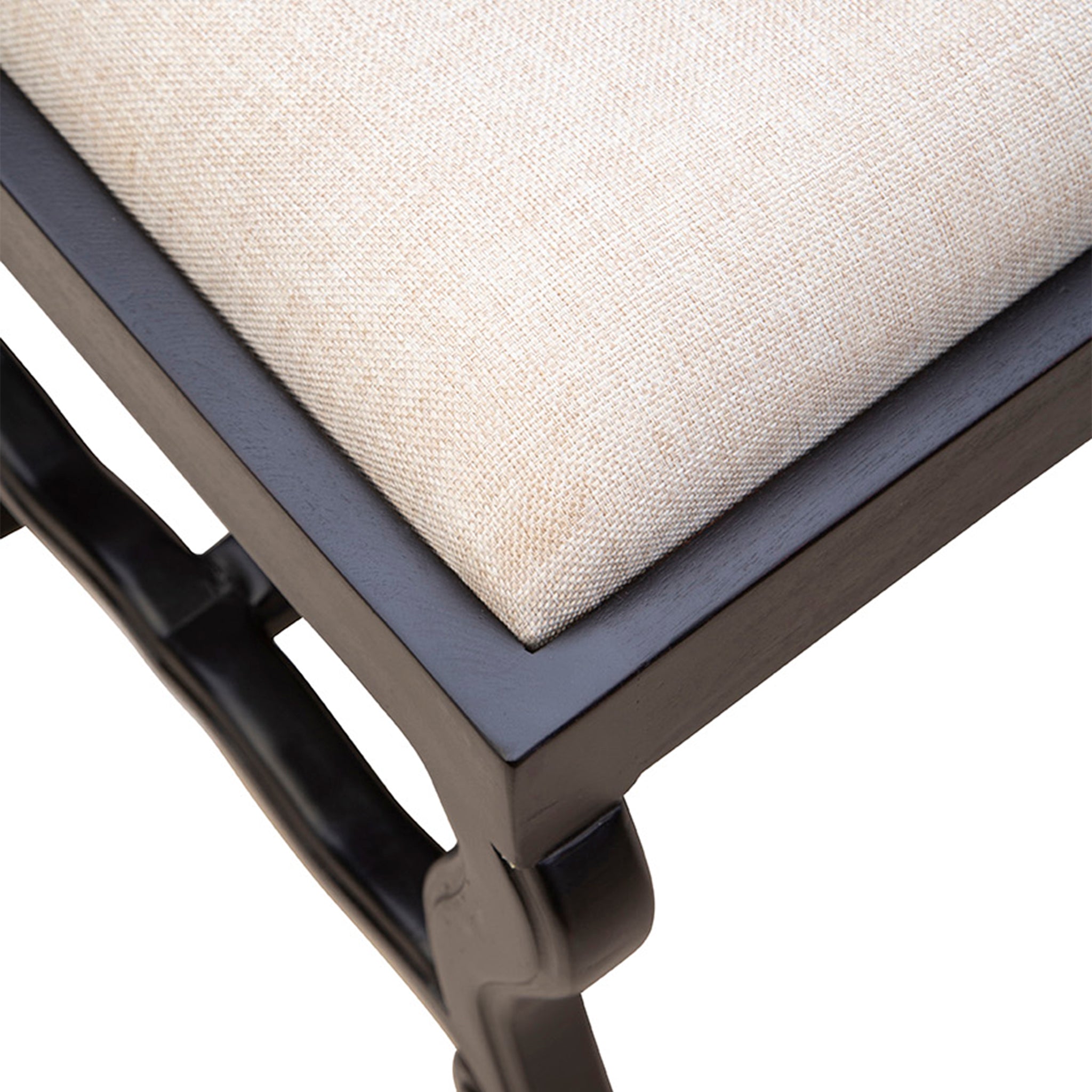 Mohr Carved Wood Bench