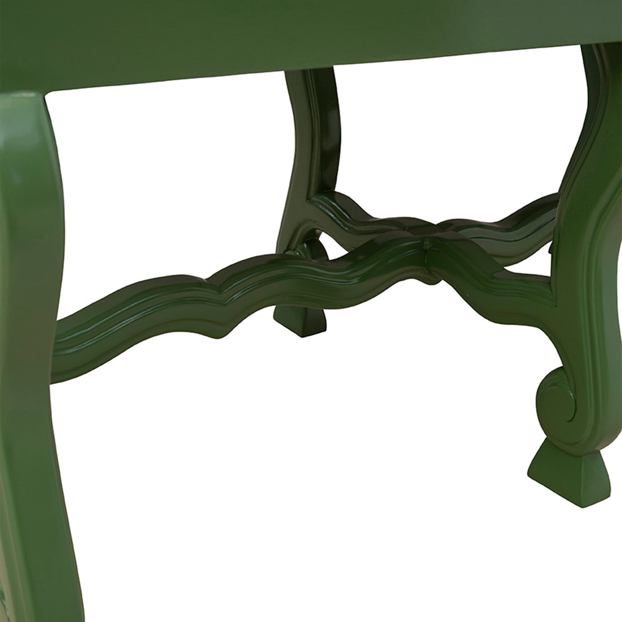 Mohr Carved Wood Bench