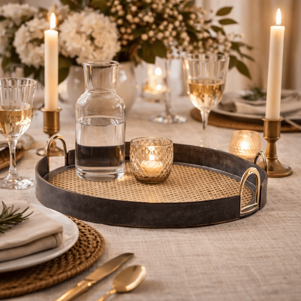 Ascot Serving Tray - Wisteria