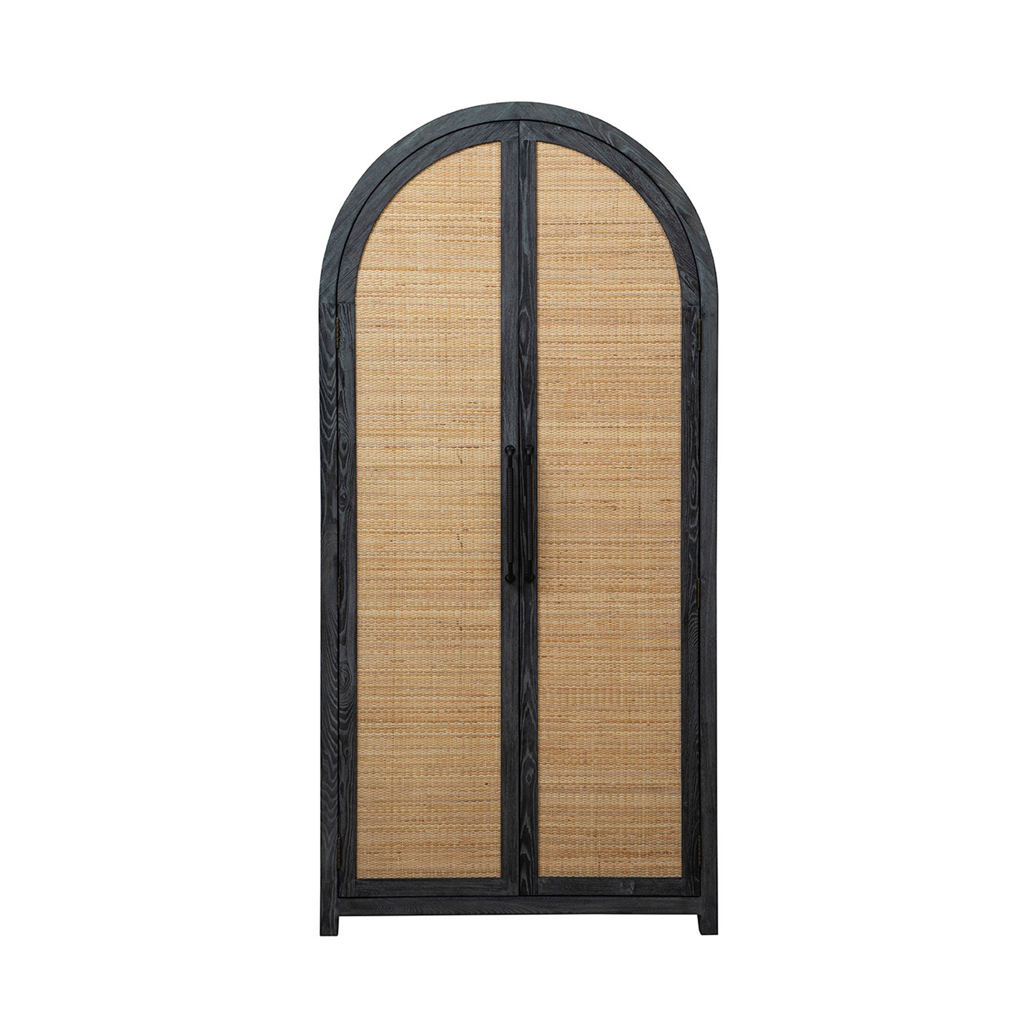 Columba Rattan Arched Cabinet