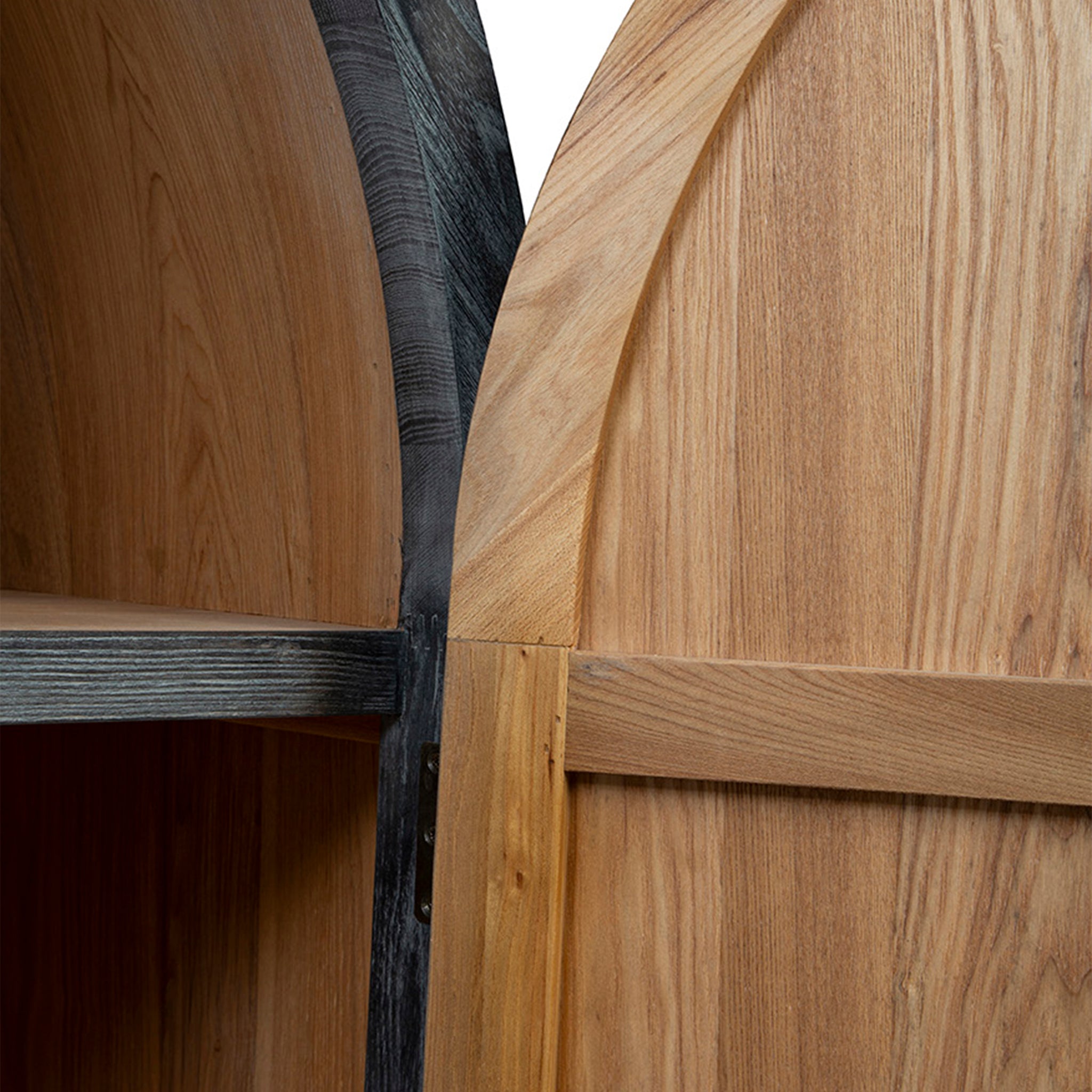 Columba Rattan Arched Cabinet