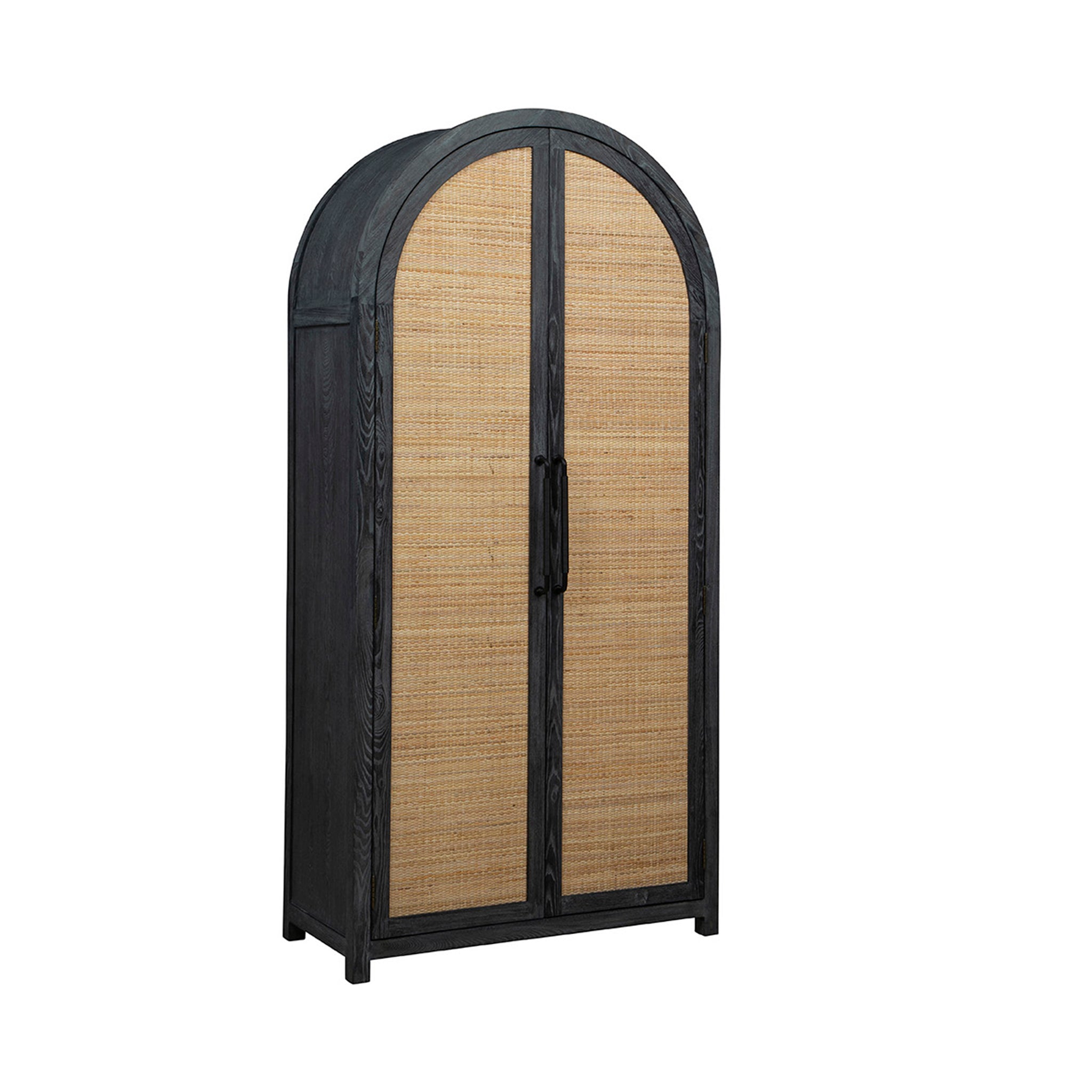 Columba Rattan Arched Cabinet