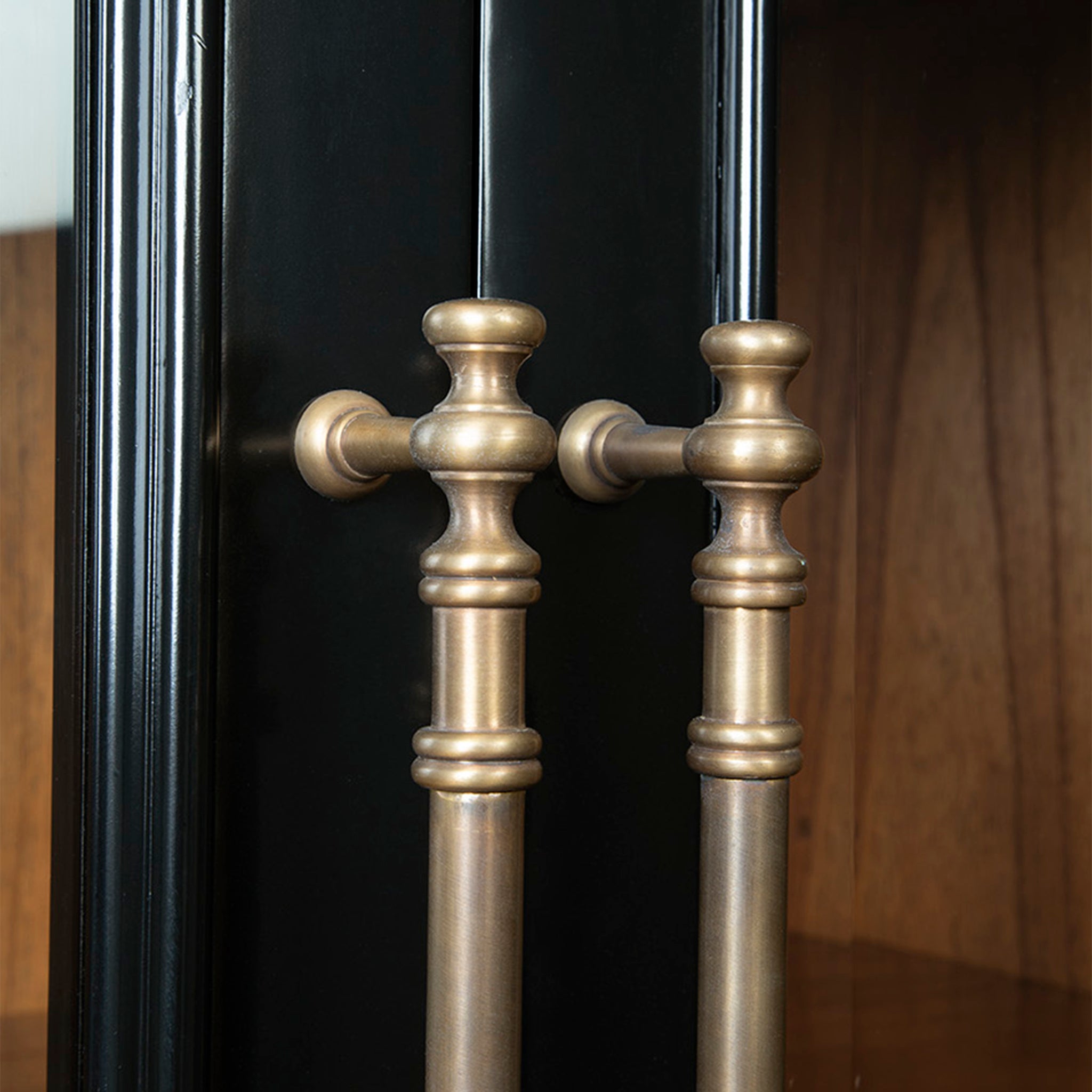 Rockfleet Glass Front Cabinet