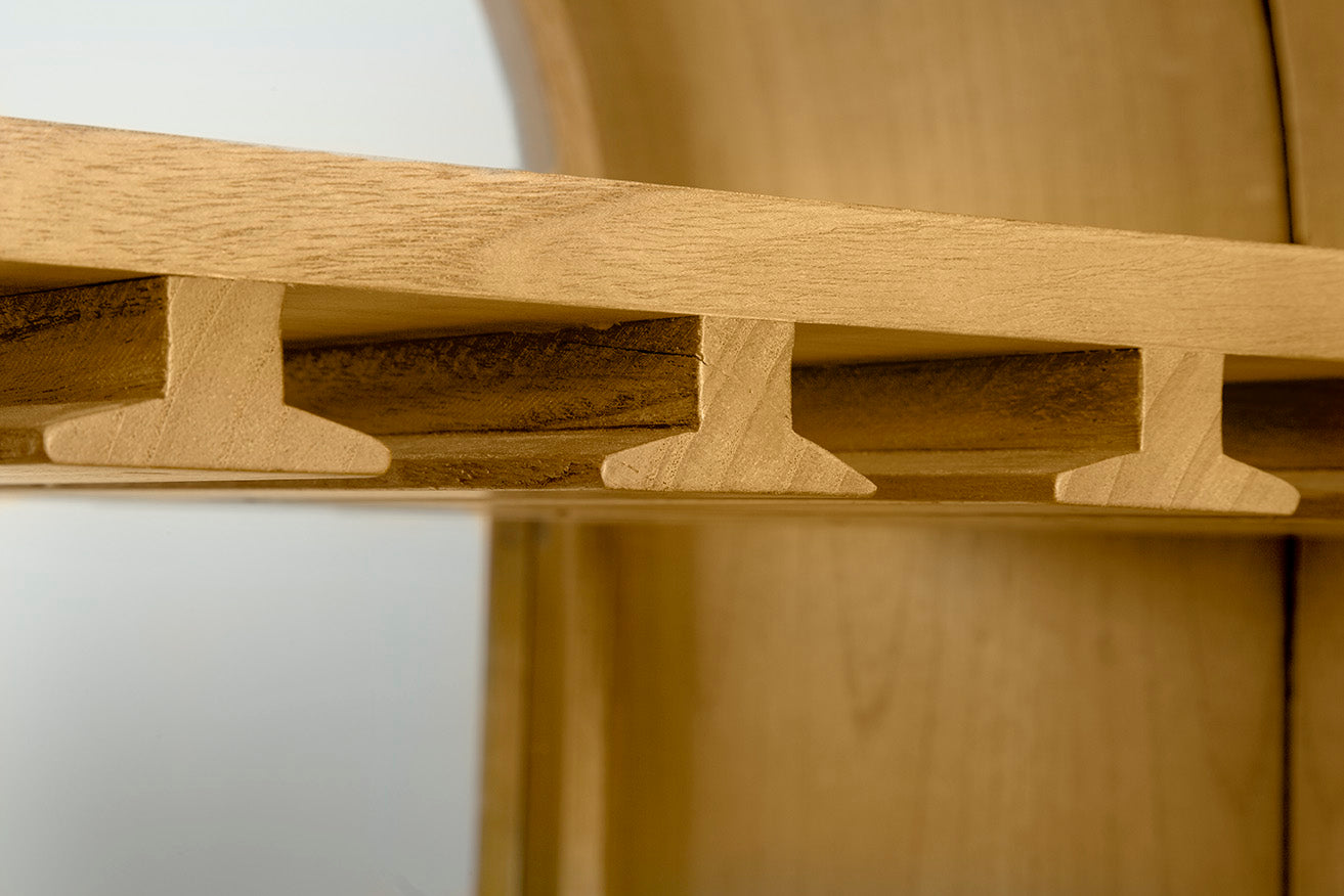 Aiden Distressed Wood Cabinet