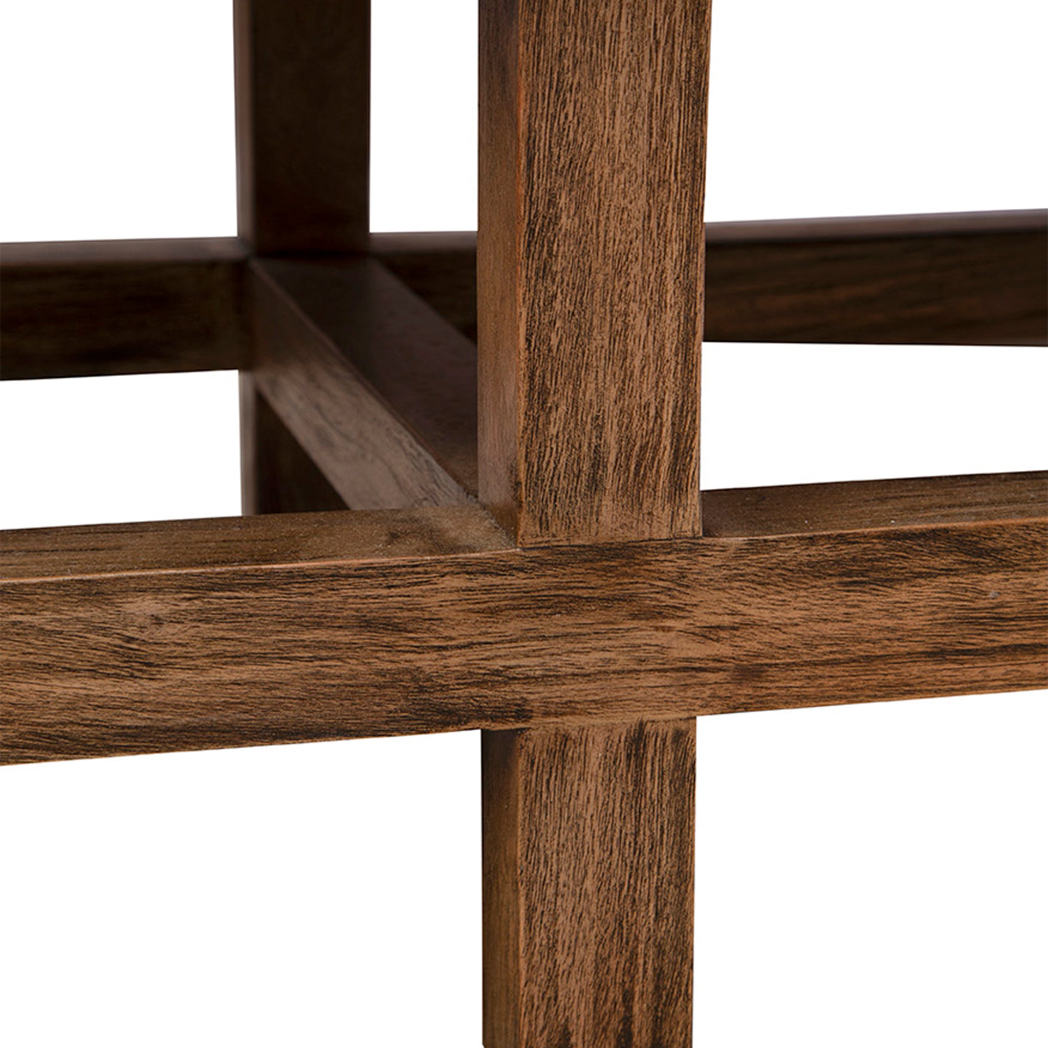 Cotswold Woven Seagrass Bench (Backless)