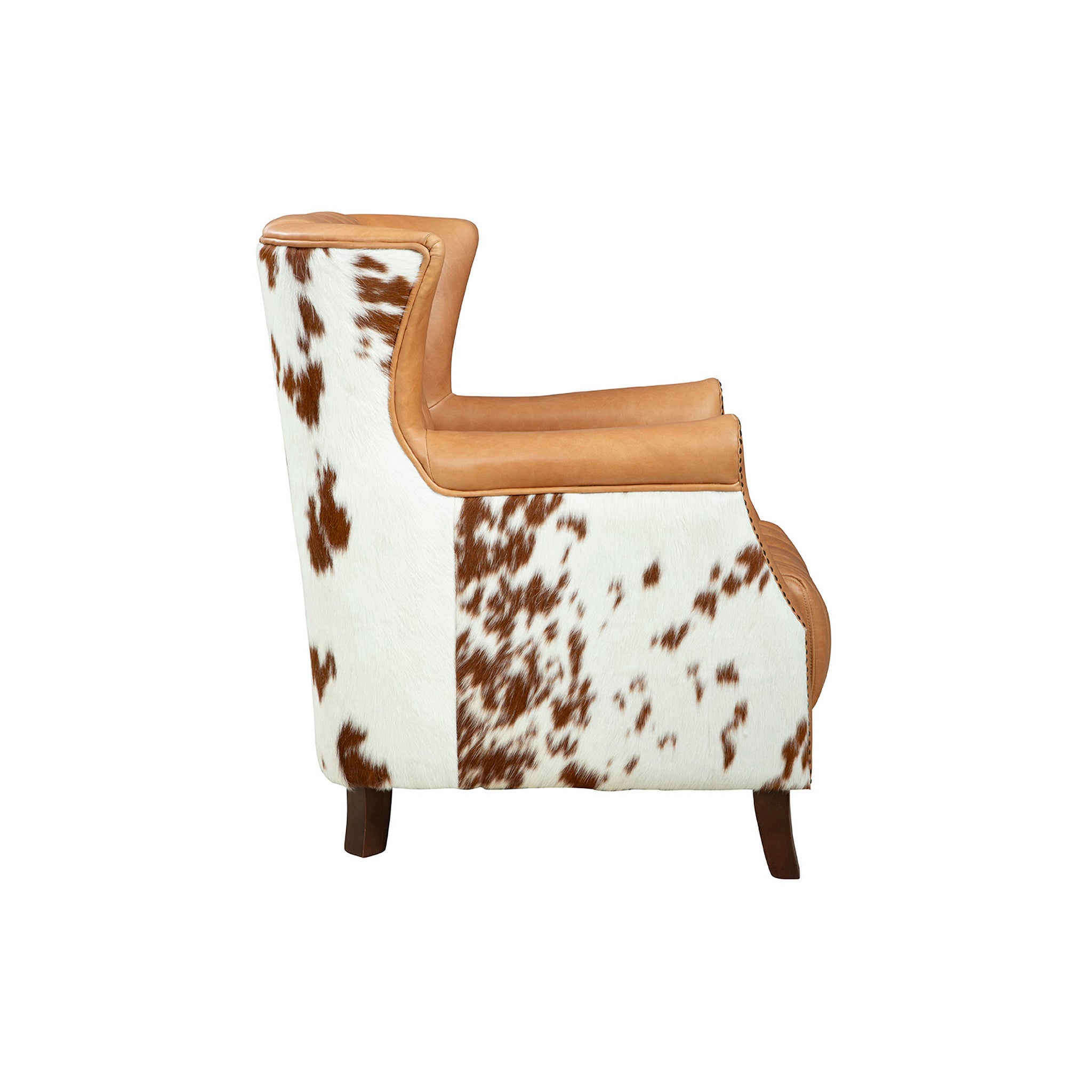 Amarillo Leather Hide Armchair
