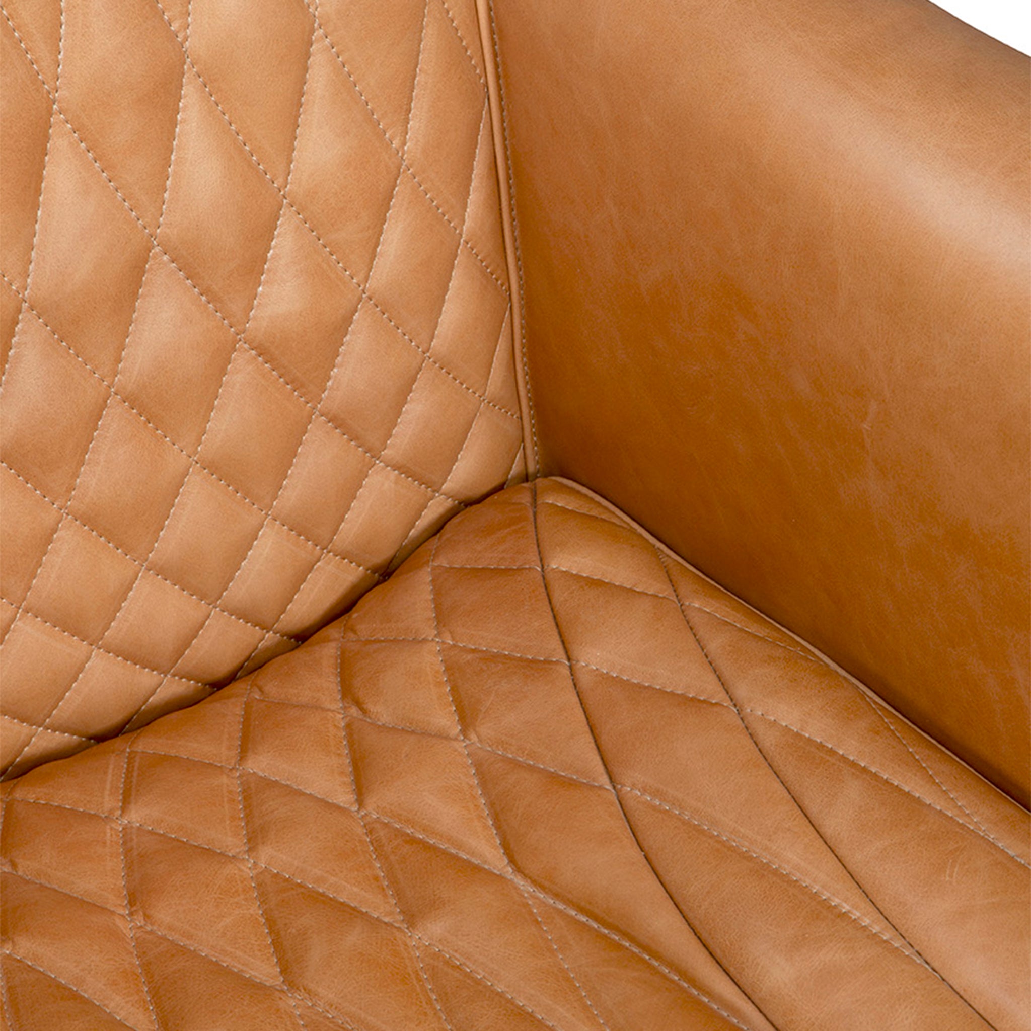 Amarillo Leather Hide Armchair