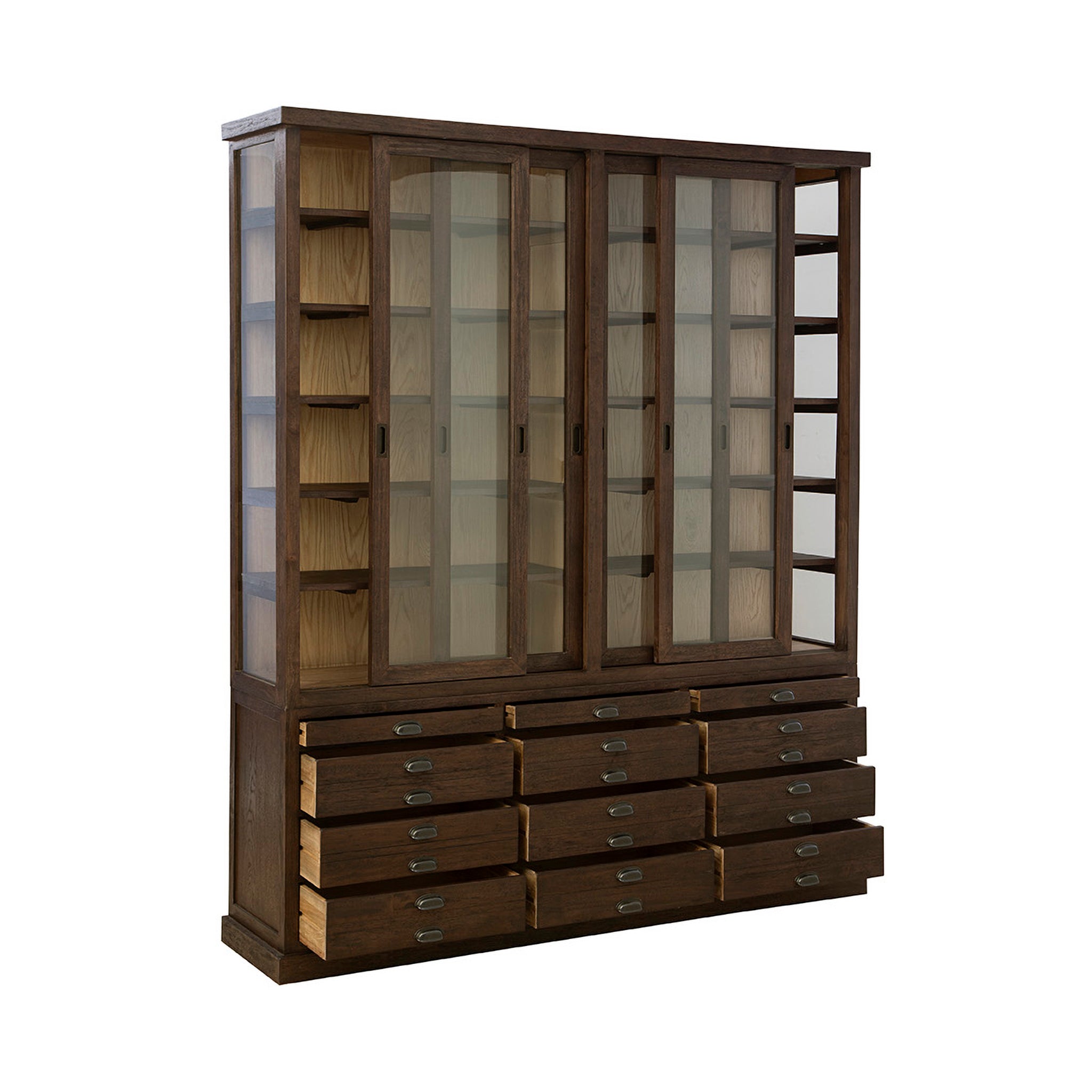 Ashford Oak Display Cabinet
