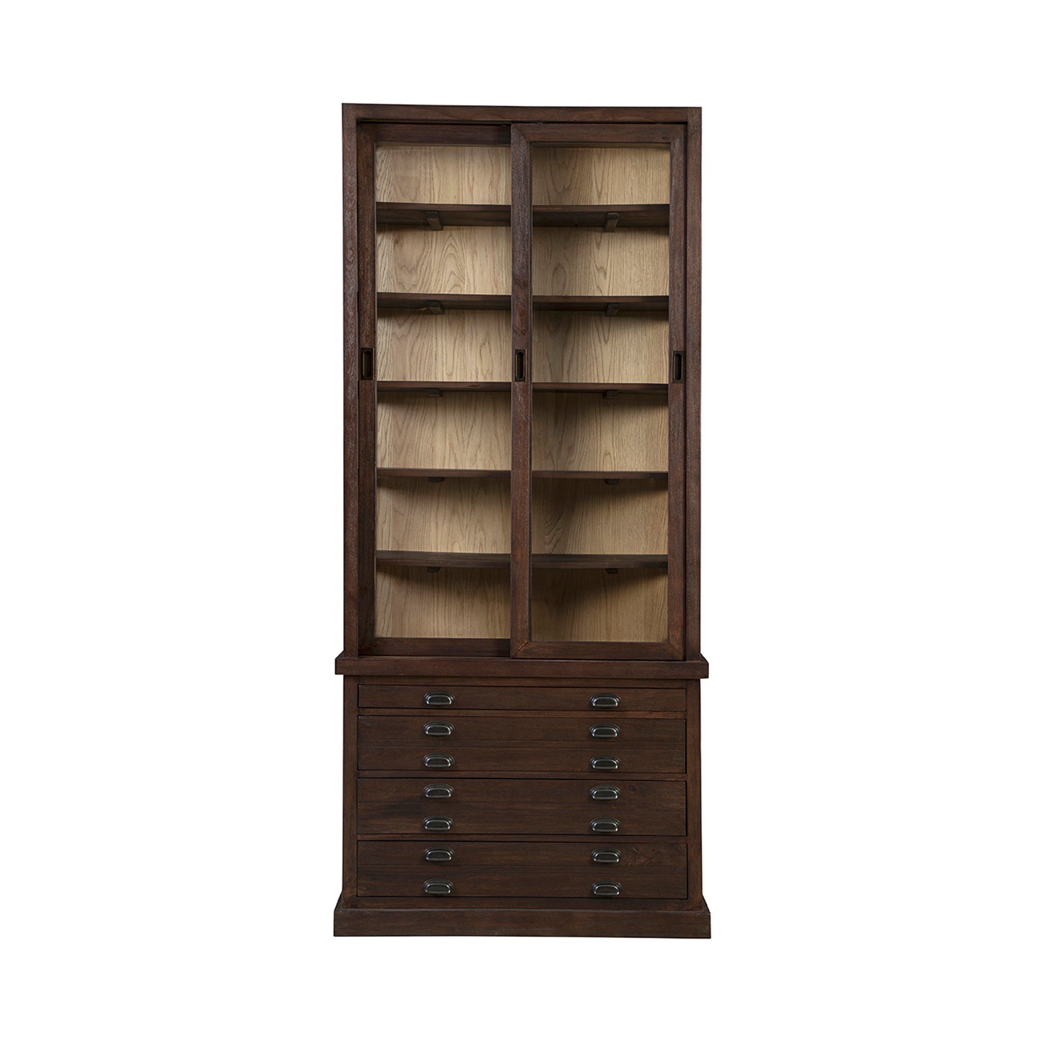 Ashford Oak Display Cabinet