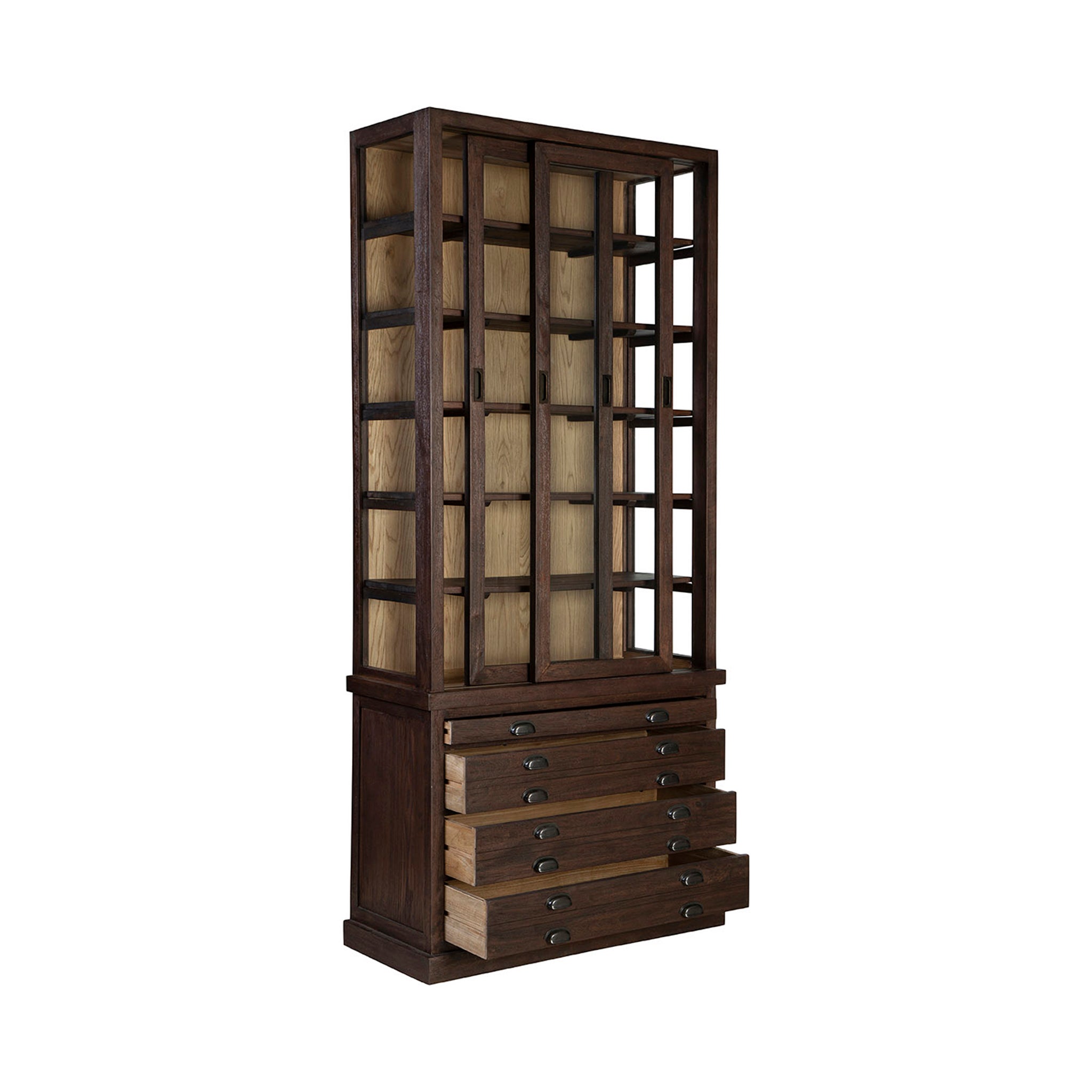 Ashford Oak Display Cabinet
